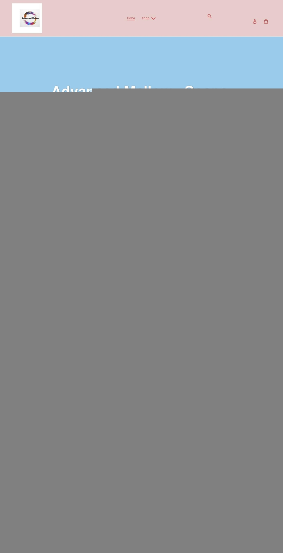 advancedmellow.com shopify website screenshot