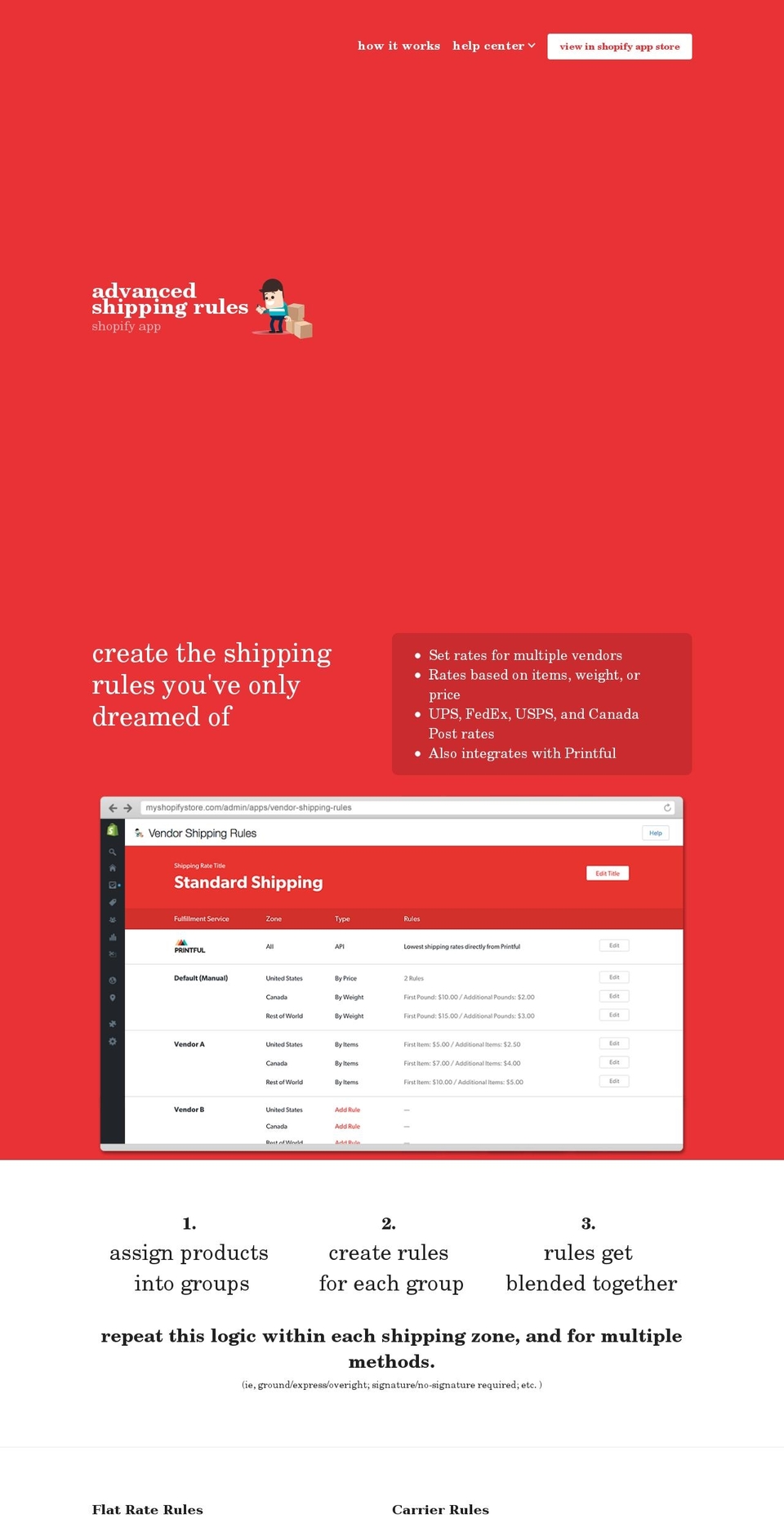 June Shopify theme site example advancedshippingrules.com