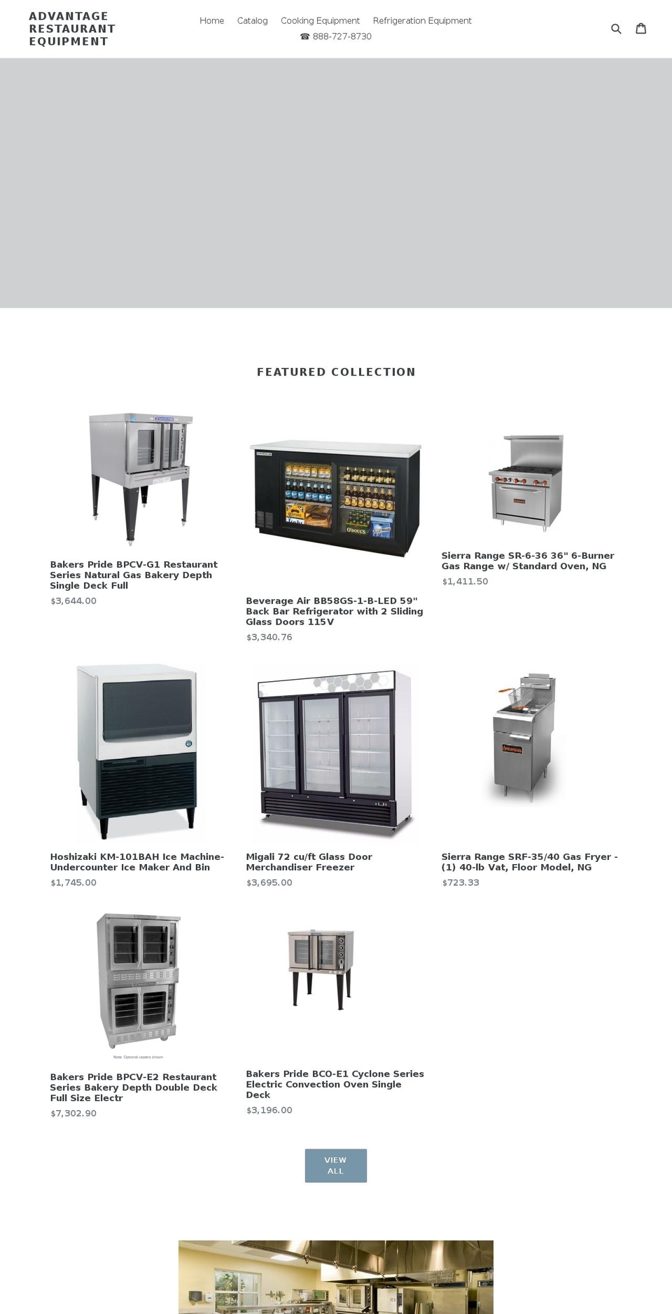 advantageeqp.com shopify website screenshot