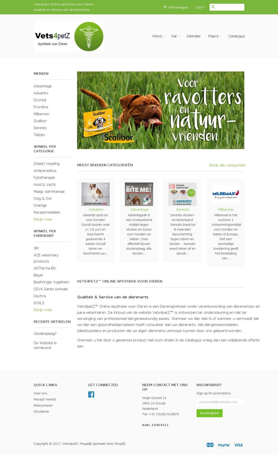 advantixshop.com shopify website screenshot