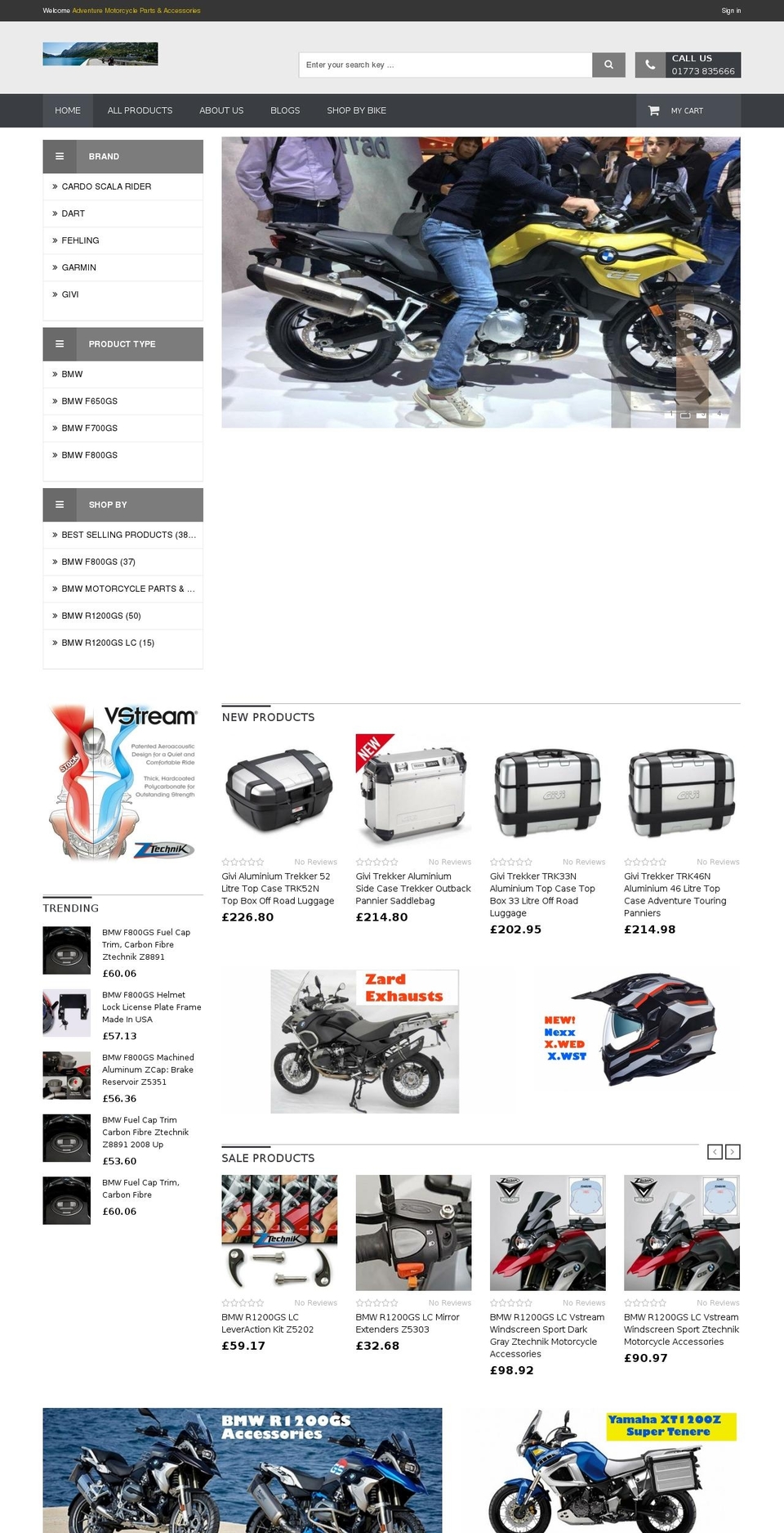 bstore-2 Shopify theme site example adventuremotorcycle.info