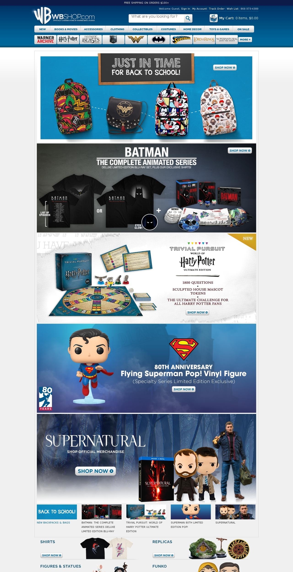 WB by Elkfox [Production-BTS] Shopify theme site example adventuresofsupermandvd.com