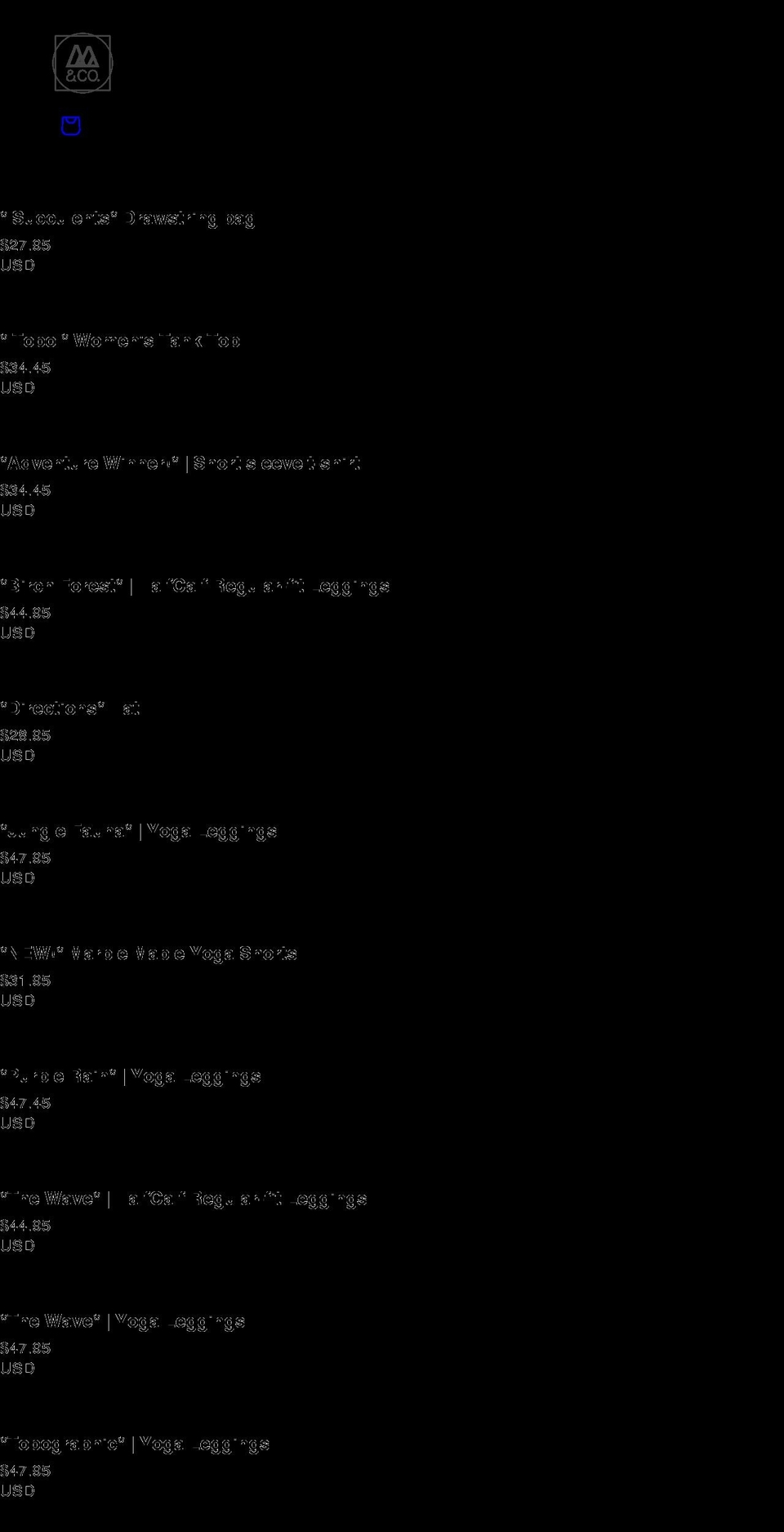 adventurewinner.com shopify website screenshot