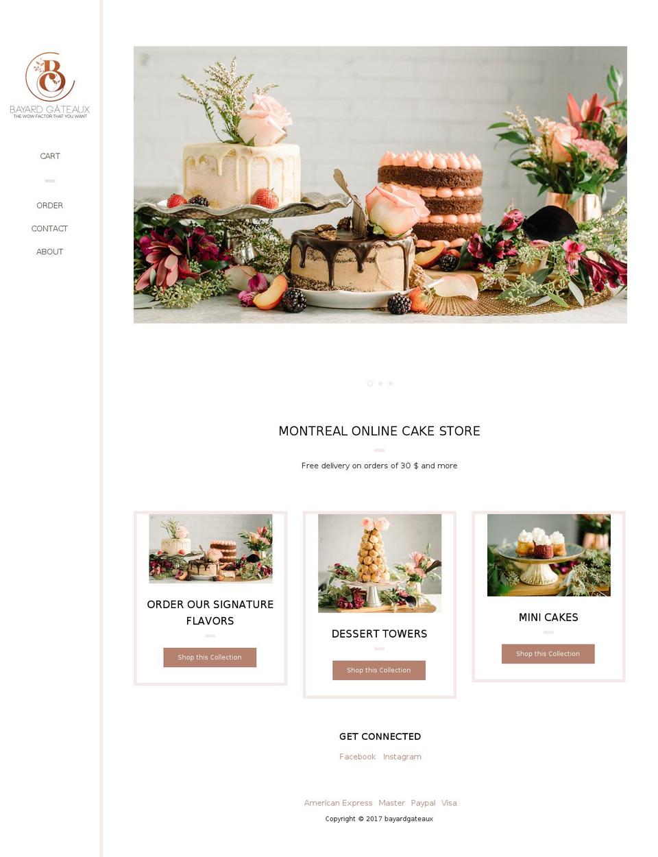 aebayard.com shopify website screenshot
