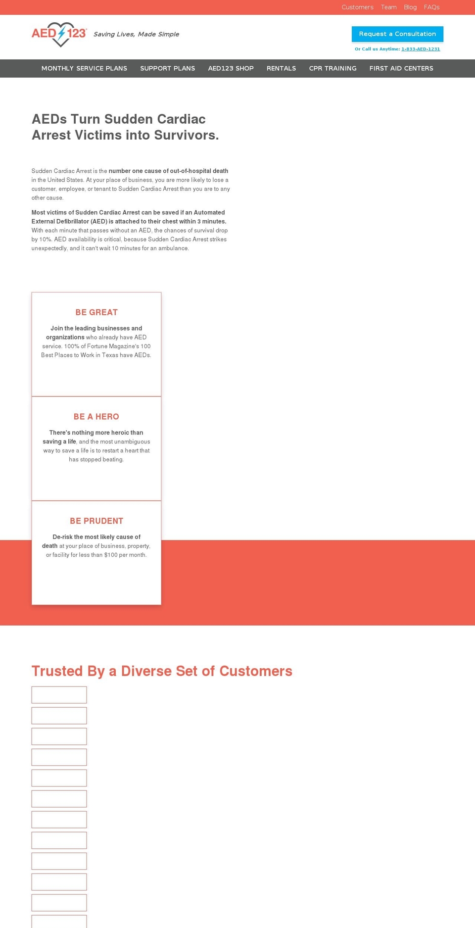 aed123.com shopify website screenshot