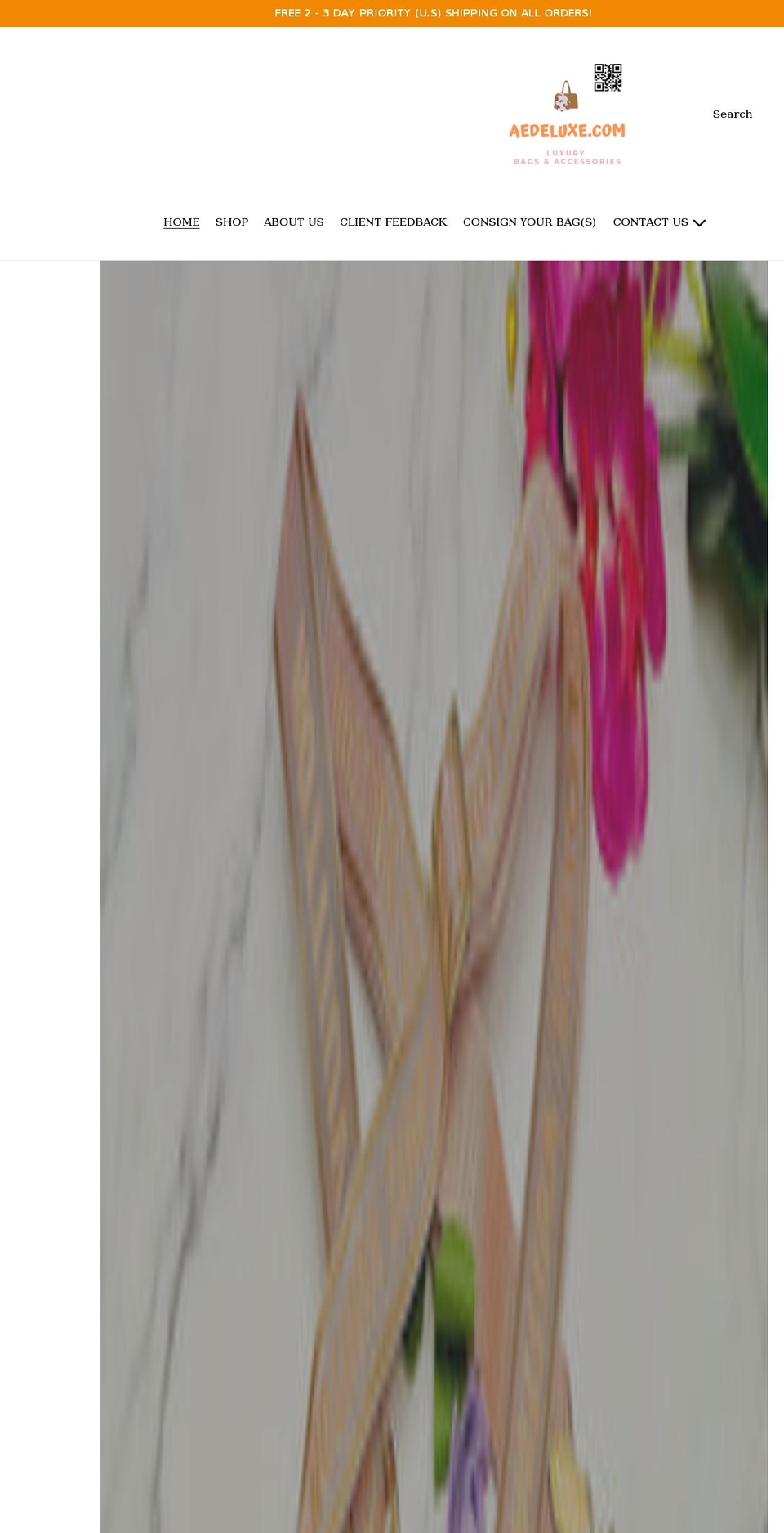 aedeluxe.com shopify website screenshot