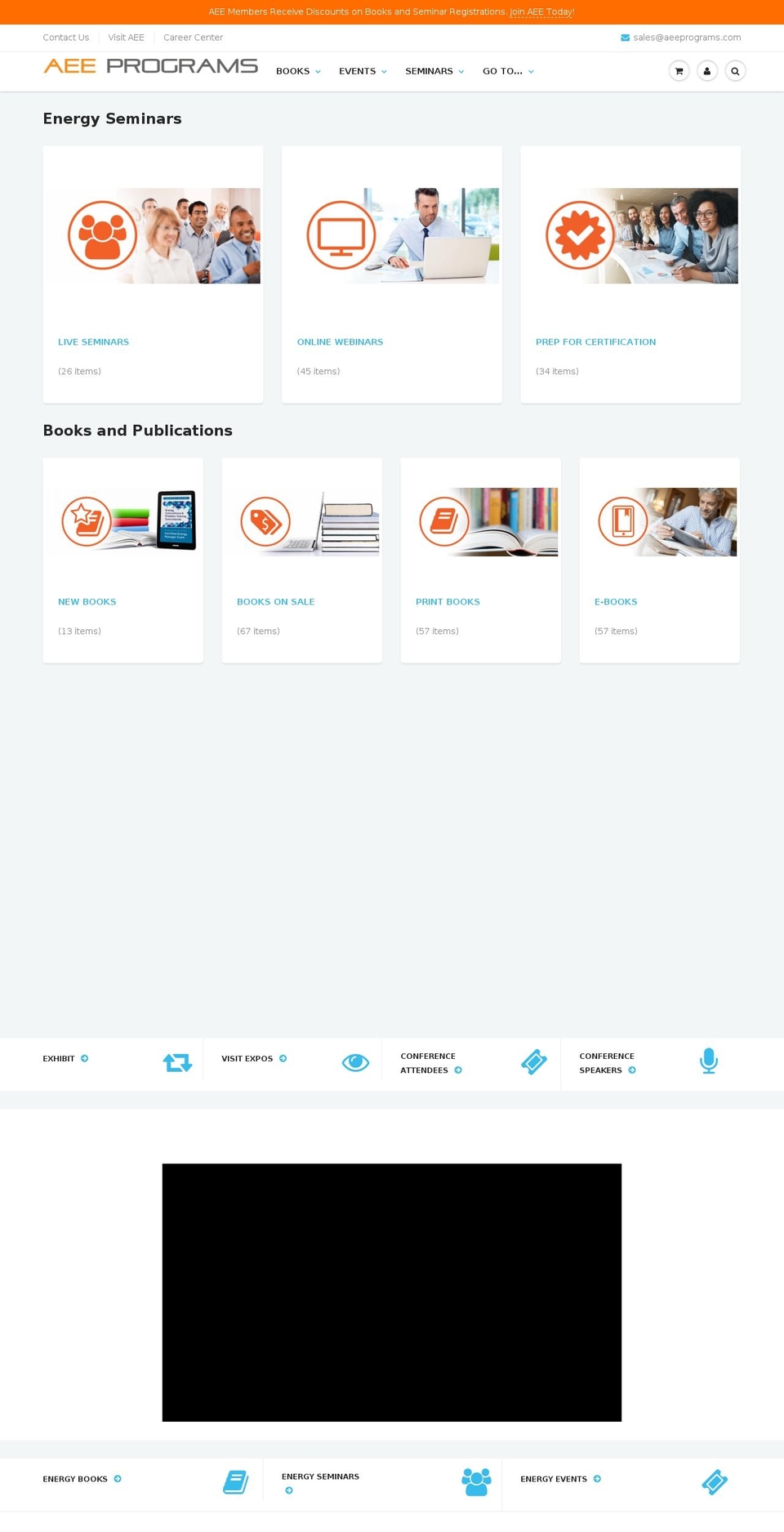 AEEPrograms Shopify theme site example aeeprograms.com