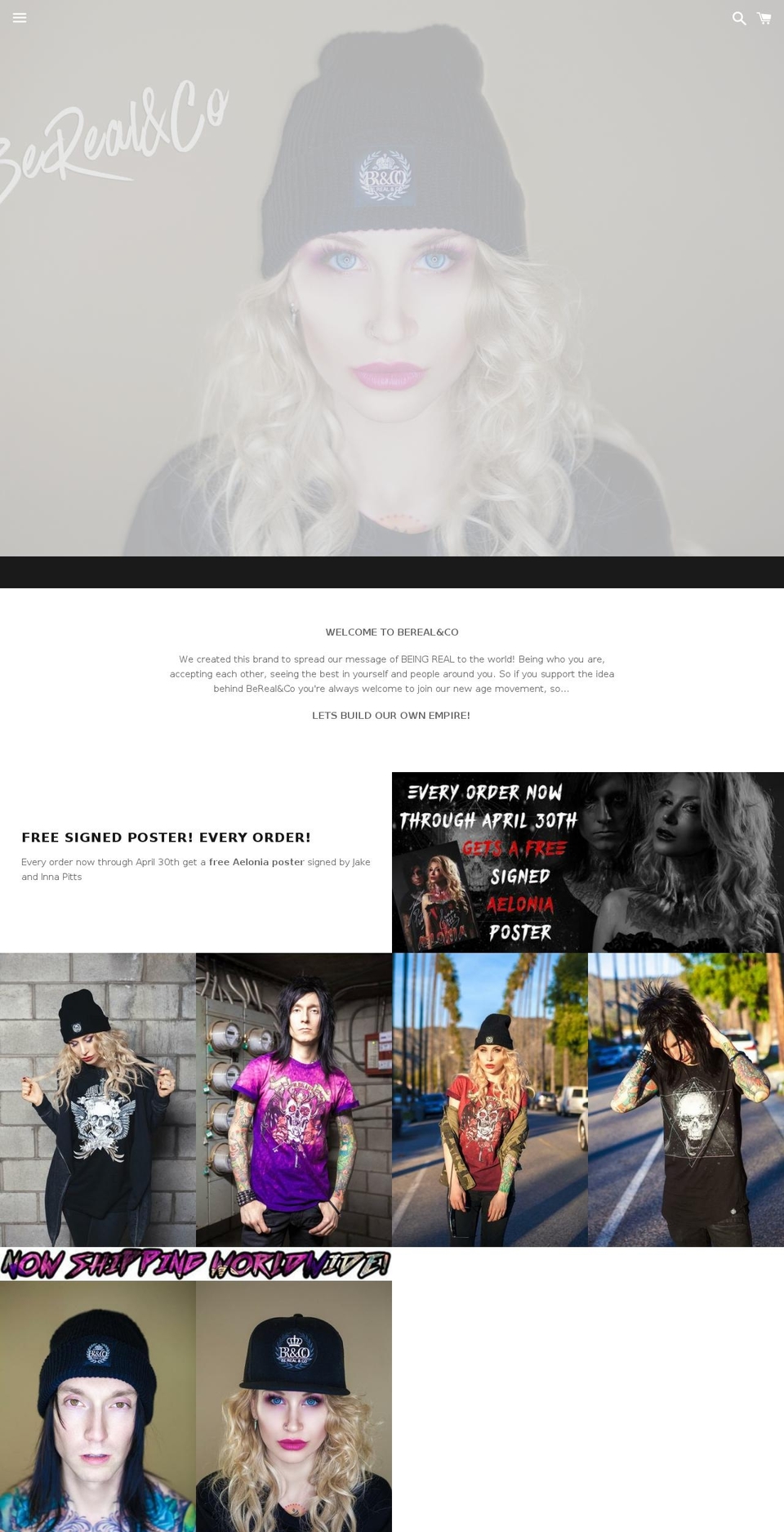 aelonia.com shopify website screenshot