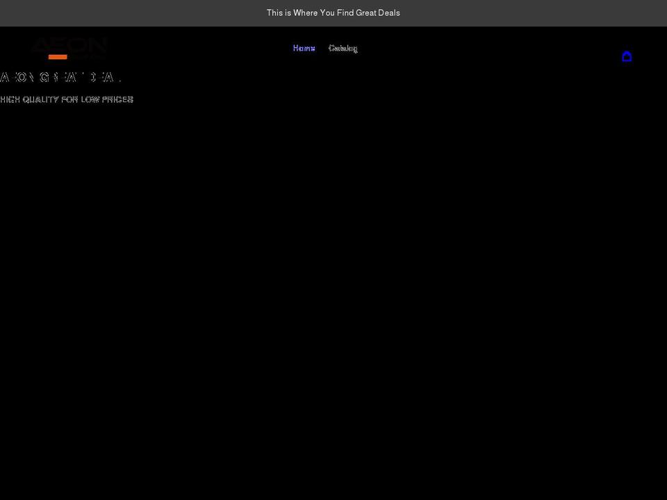 aeongreatdeal.com shopify website screenshot