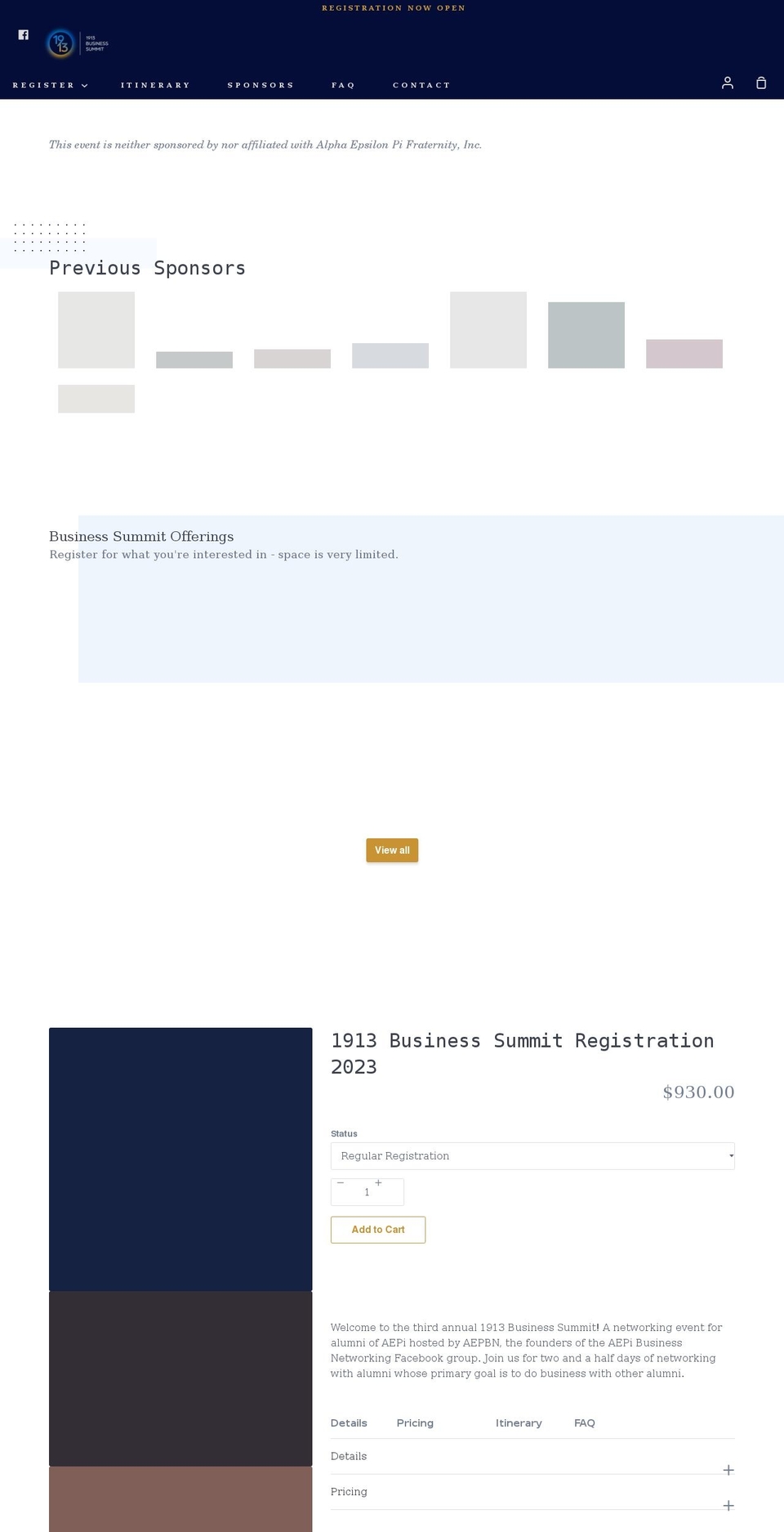 aepbn.com shopify website screenshot