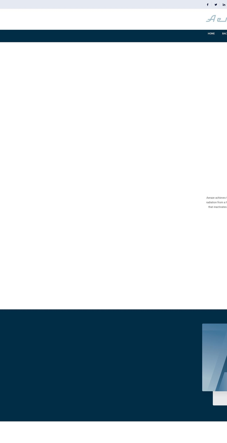 aeraze.com — Shopify storefront screenshot