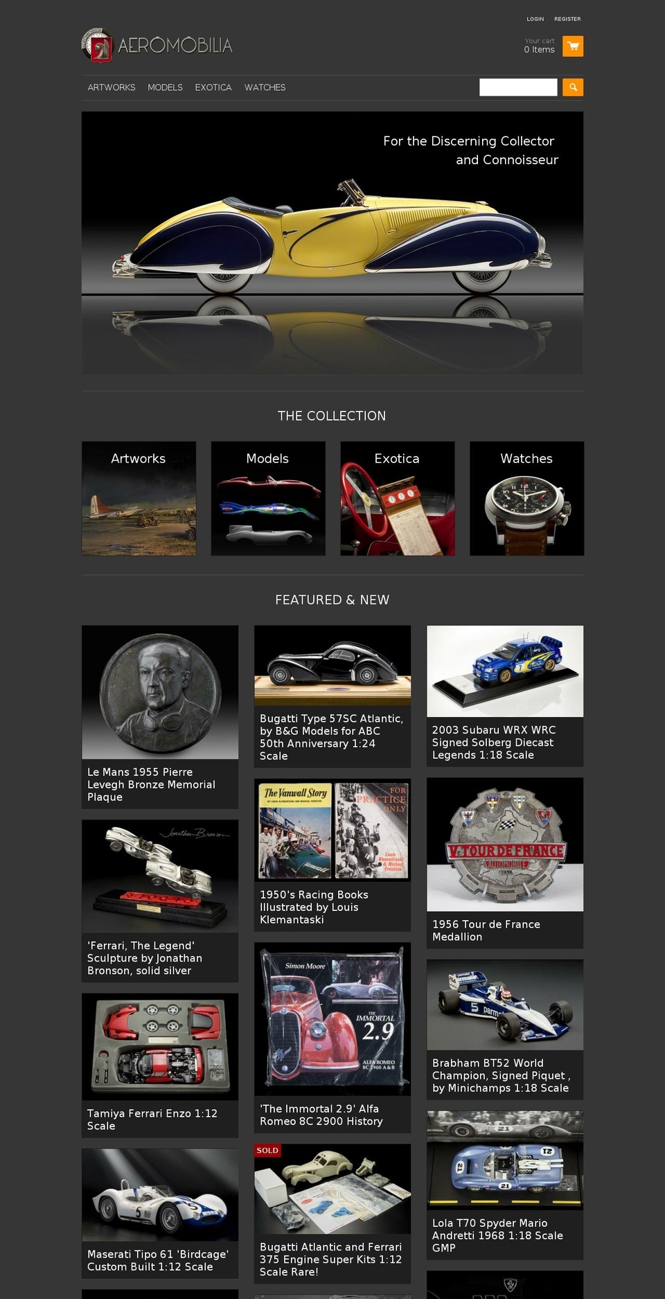 aeromobilia.com shopify website screenshot