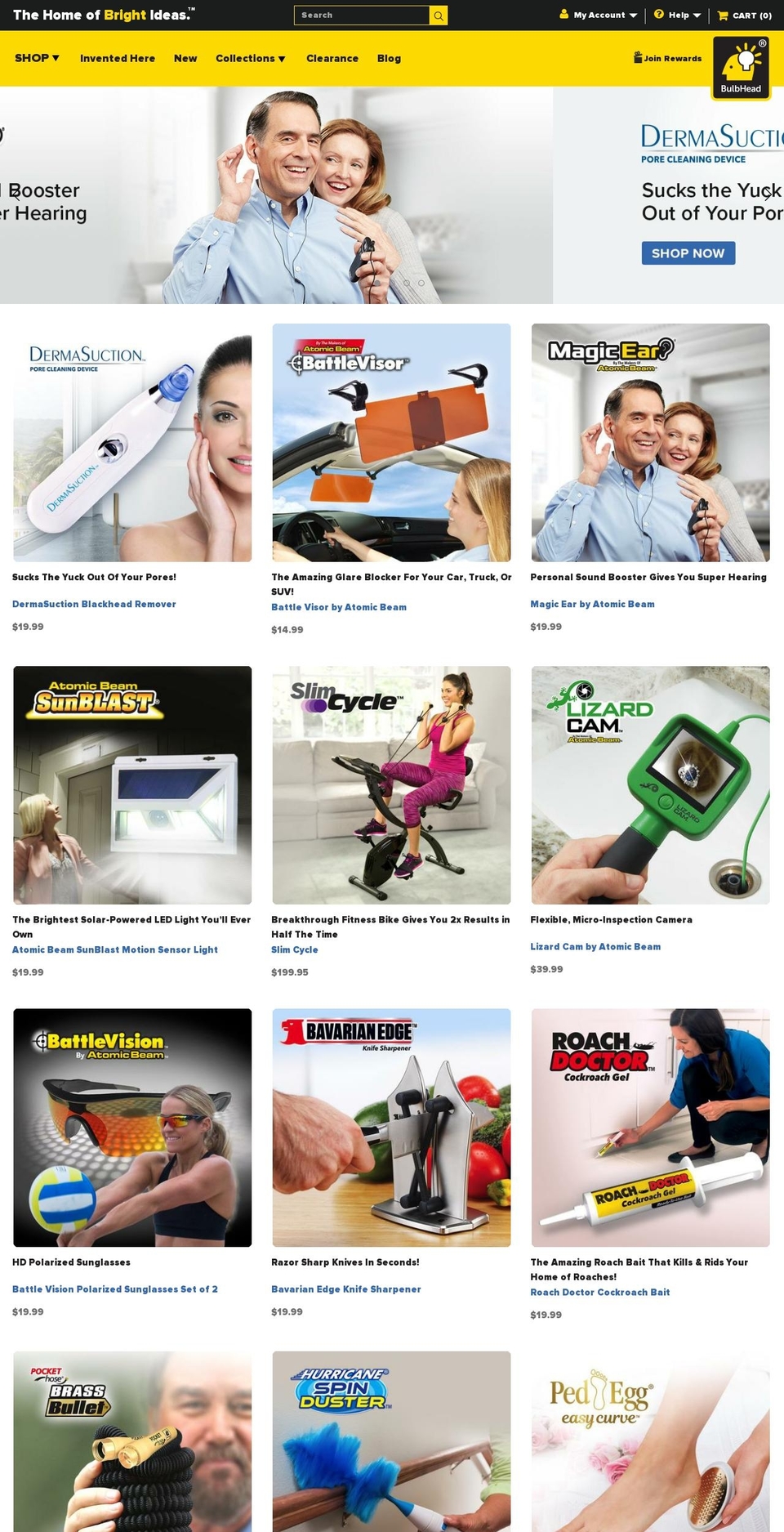 aerrowknife.com — Shopify storefront screenshot