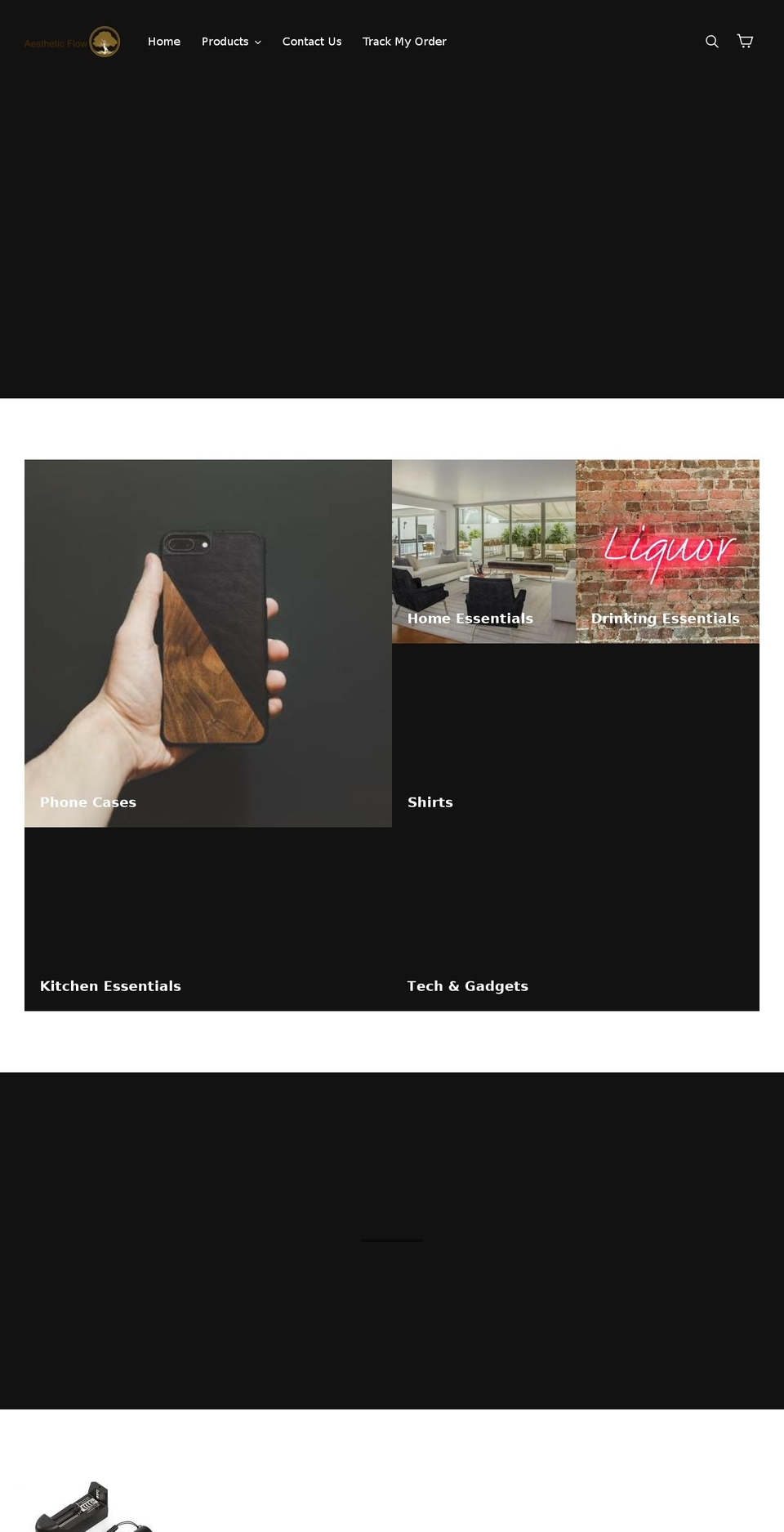 aestheticflow.com shopify website screenshot