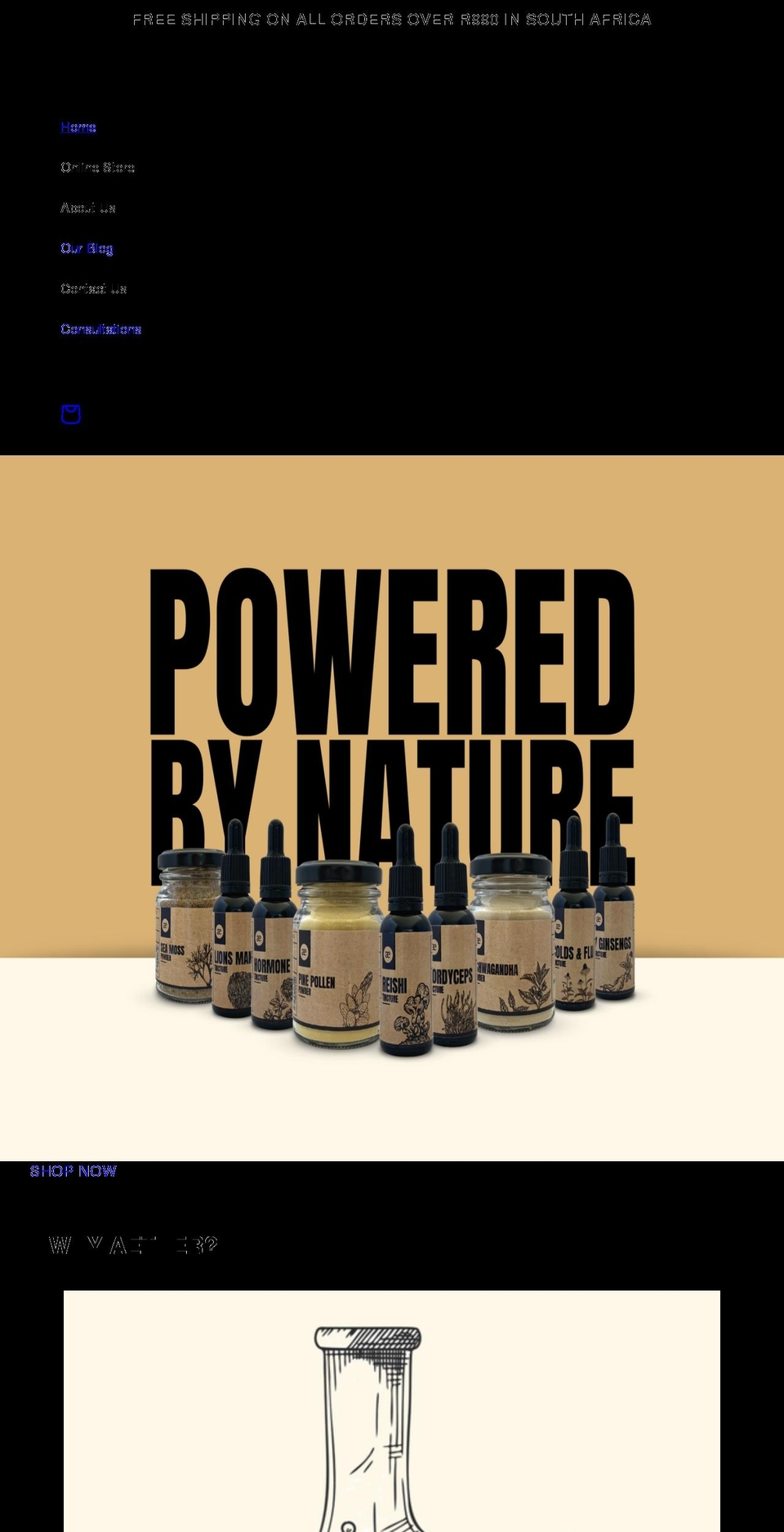 aetherapothecary.com shopify website screenshot