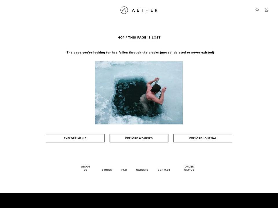 aether-shopify-3-6 Shopify theme site example aetherwomen.com