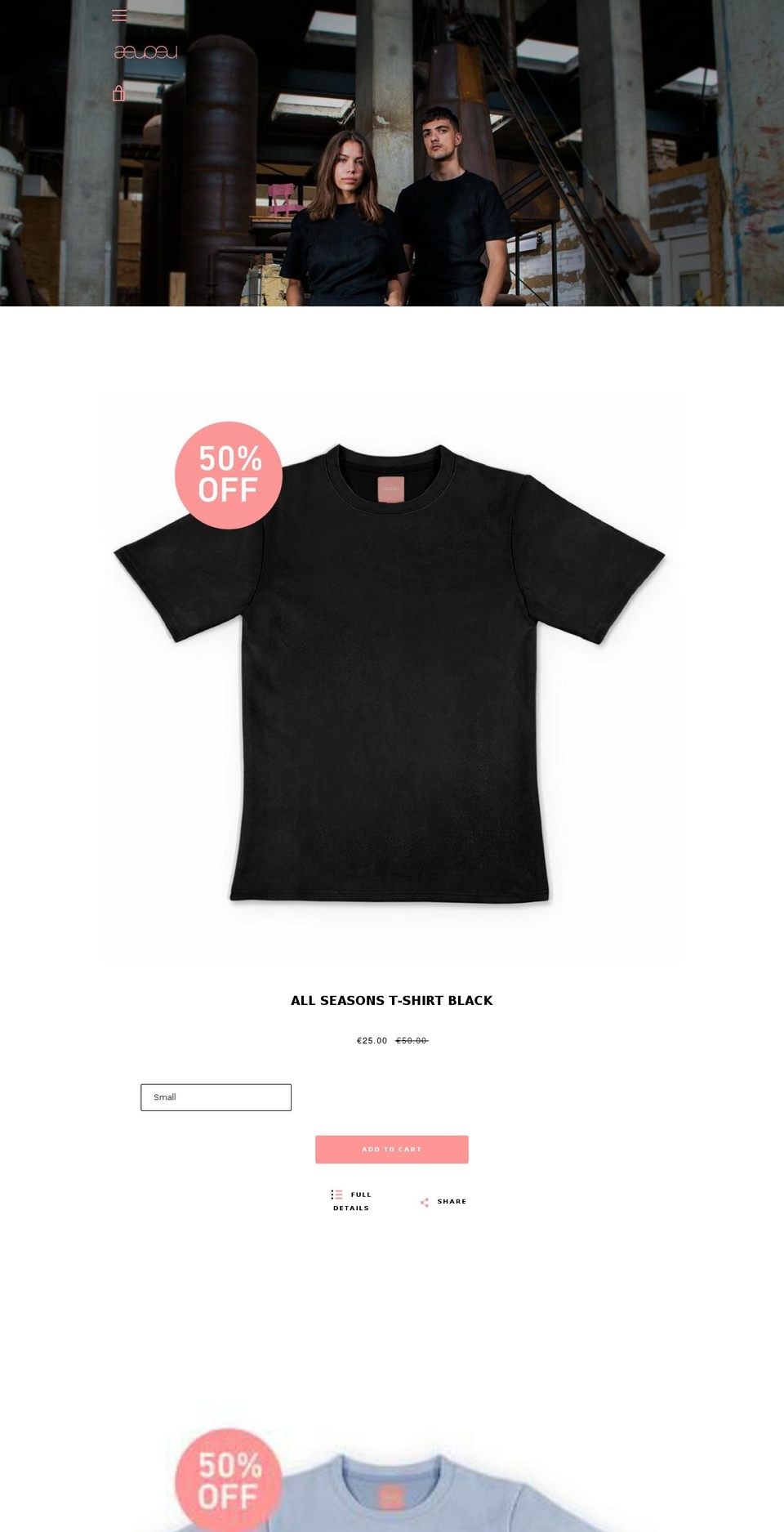 aeuoeu.com shopify website screenshot
