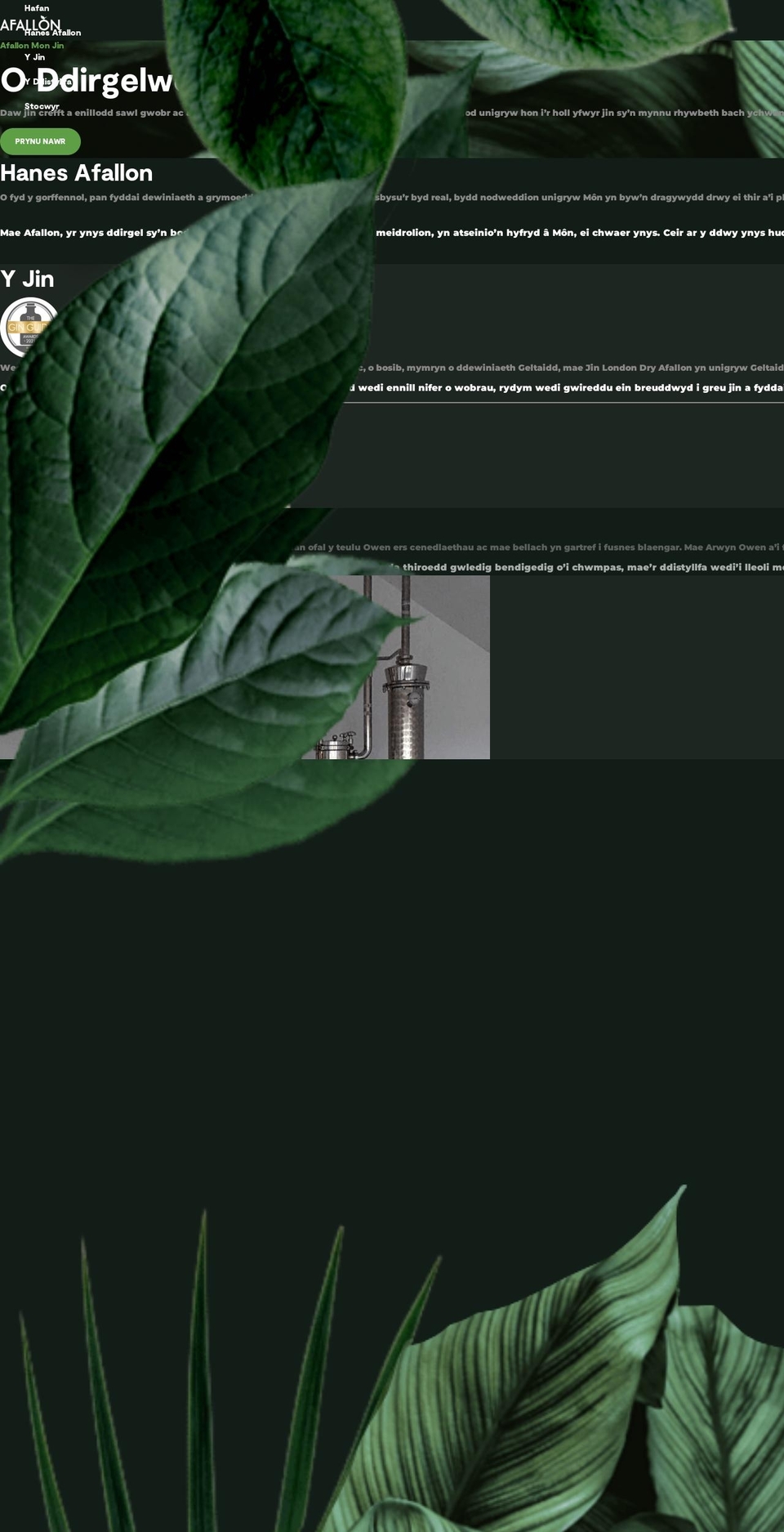 afallonmon.com shopify website screenshot