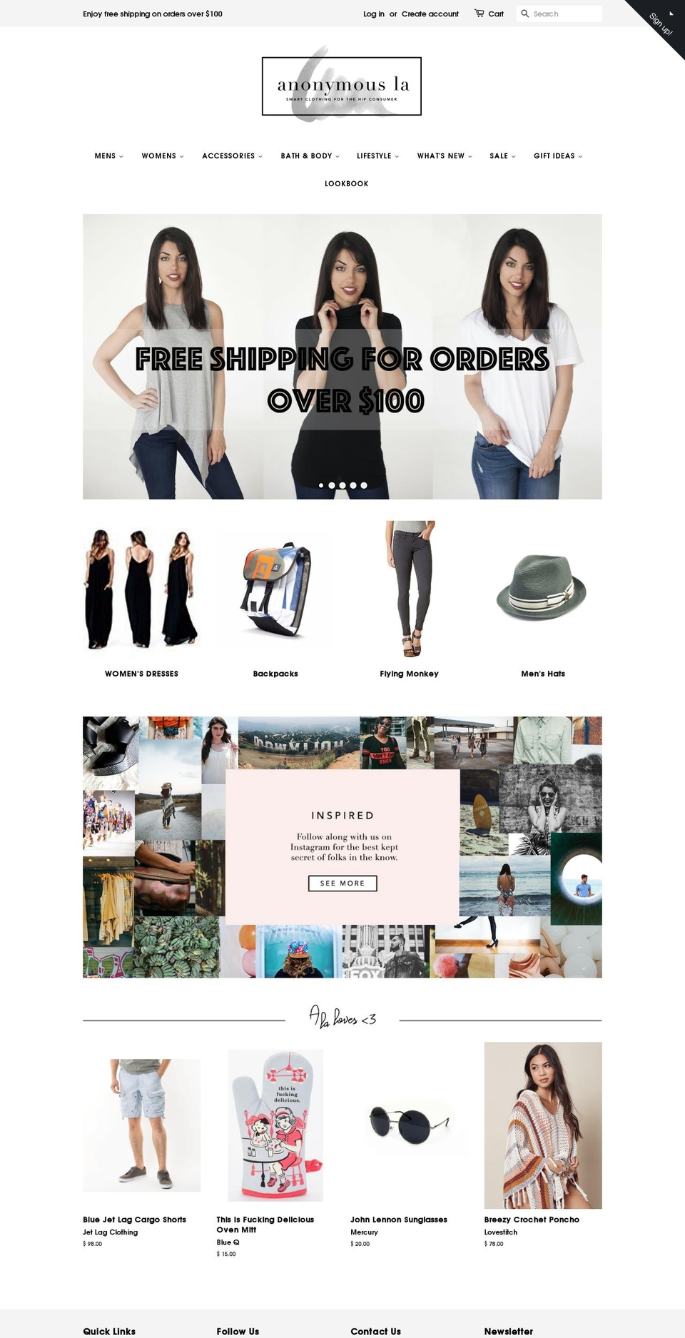 affiliatedshopping.com shopify website screenshot