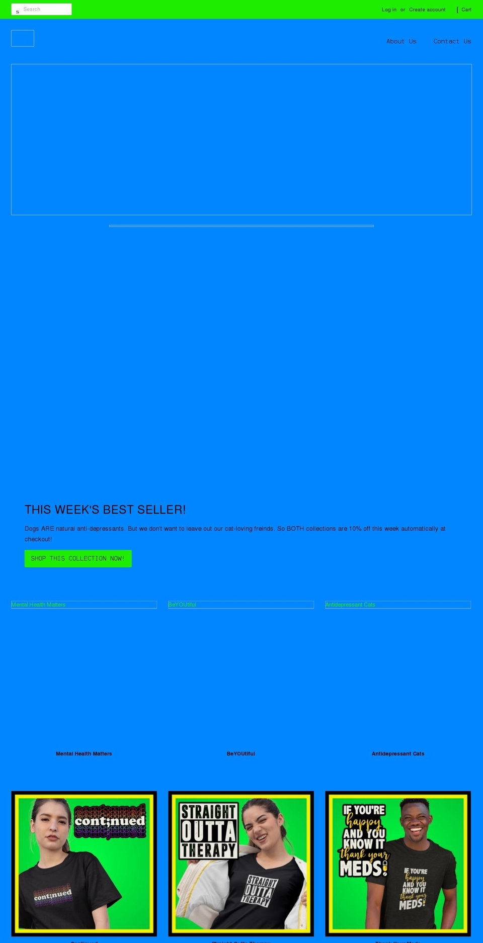 affirmitivity.com shopify website screenshot