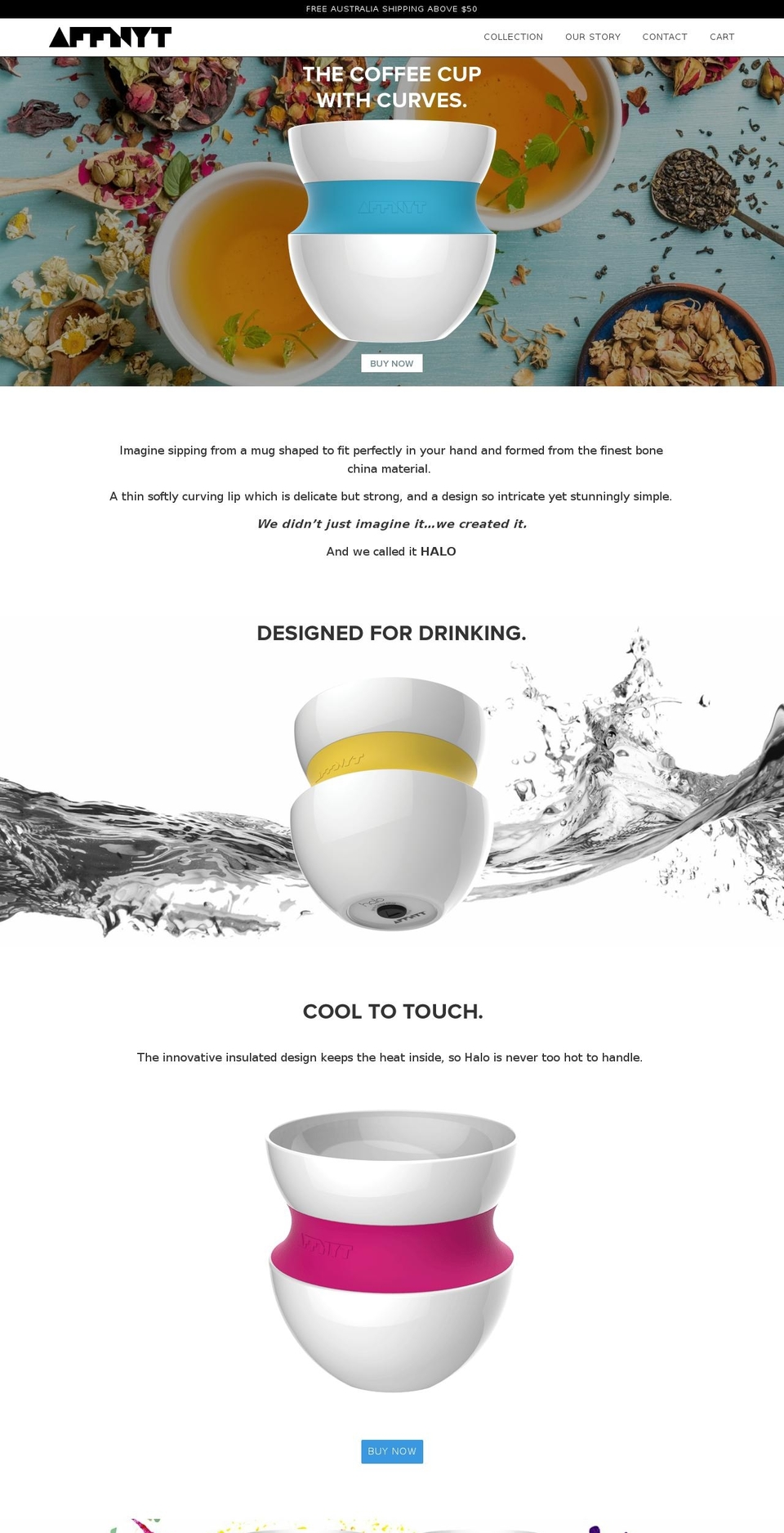 affnyt.com shopify website screenshot