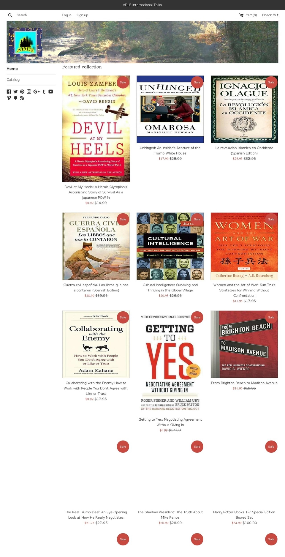 affordablebooksandgifts.com — Shopify storefront screenshot