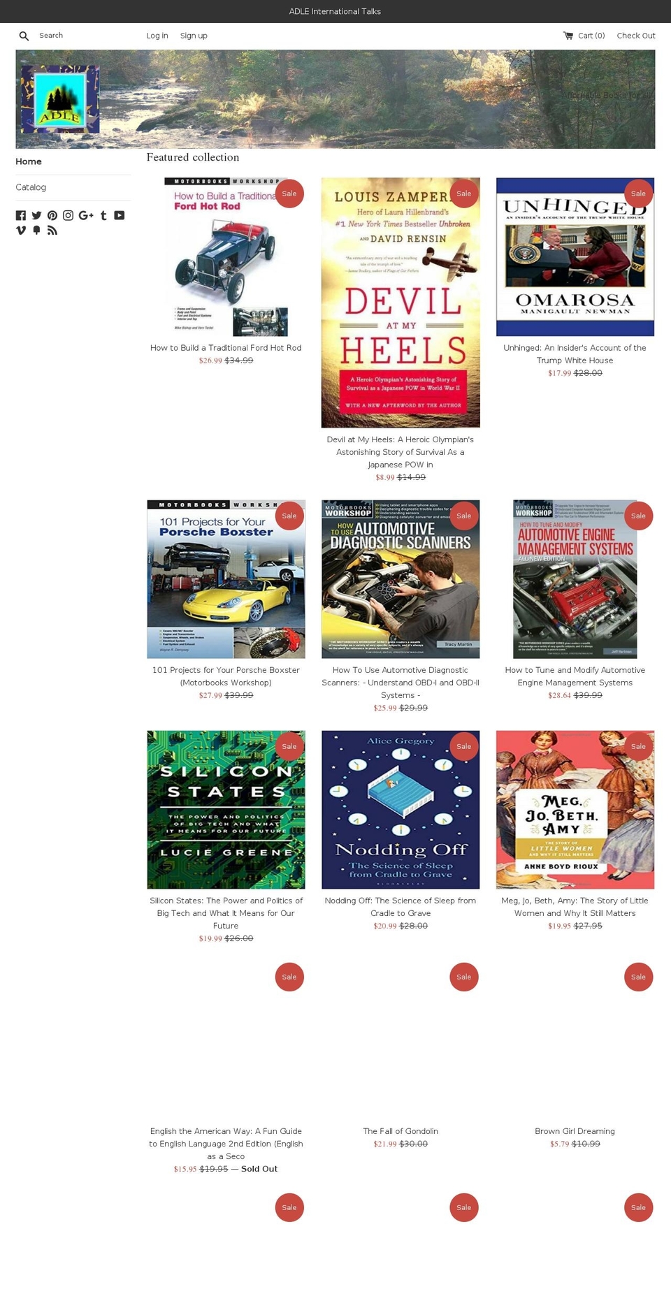 affordabledecors.com — Shopify storefront screenshot