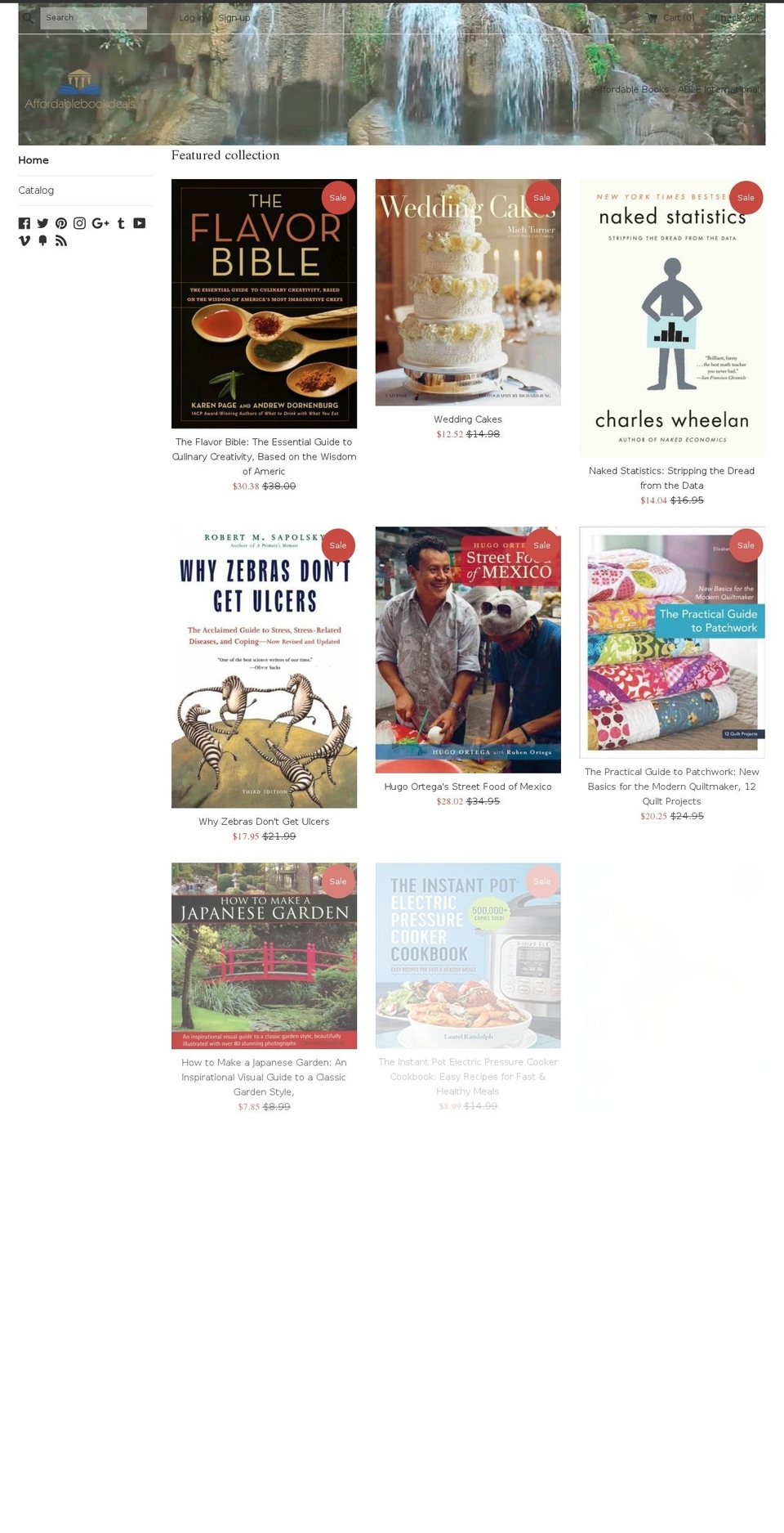 affordablemovies.com — Shopify storefront screenshot