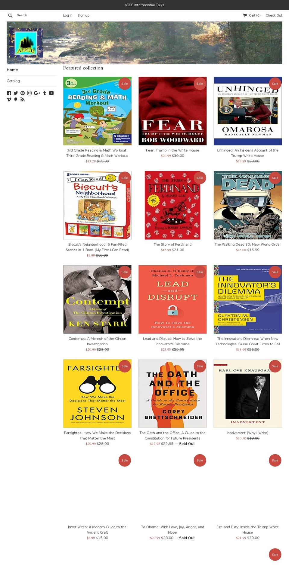 affordablerarebooks.com — Shopify storefront screenshot