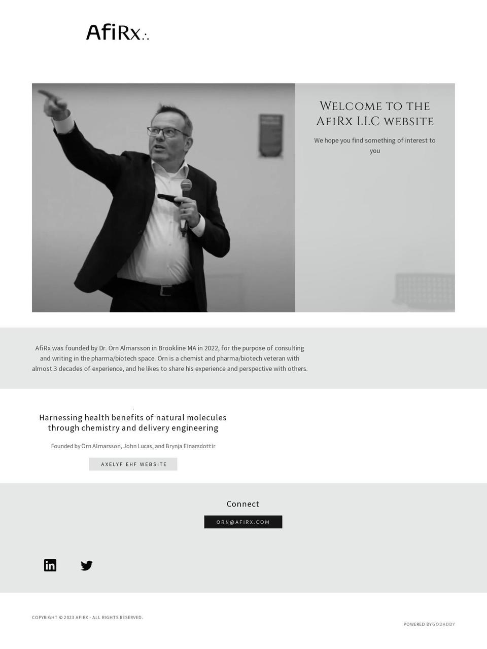 afirx.com — Shopify storefront screenshot