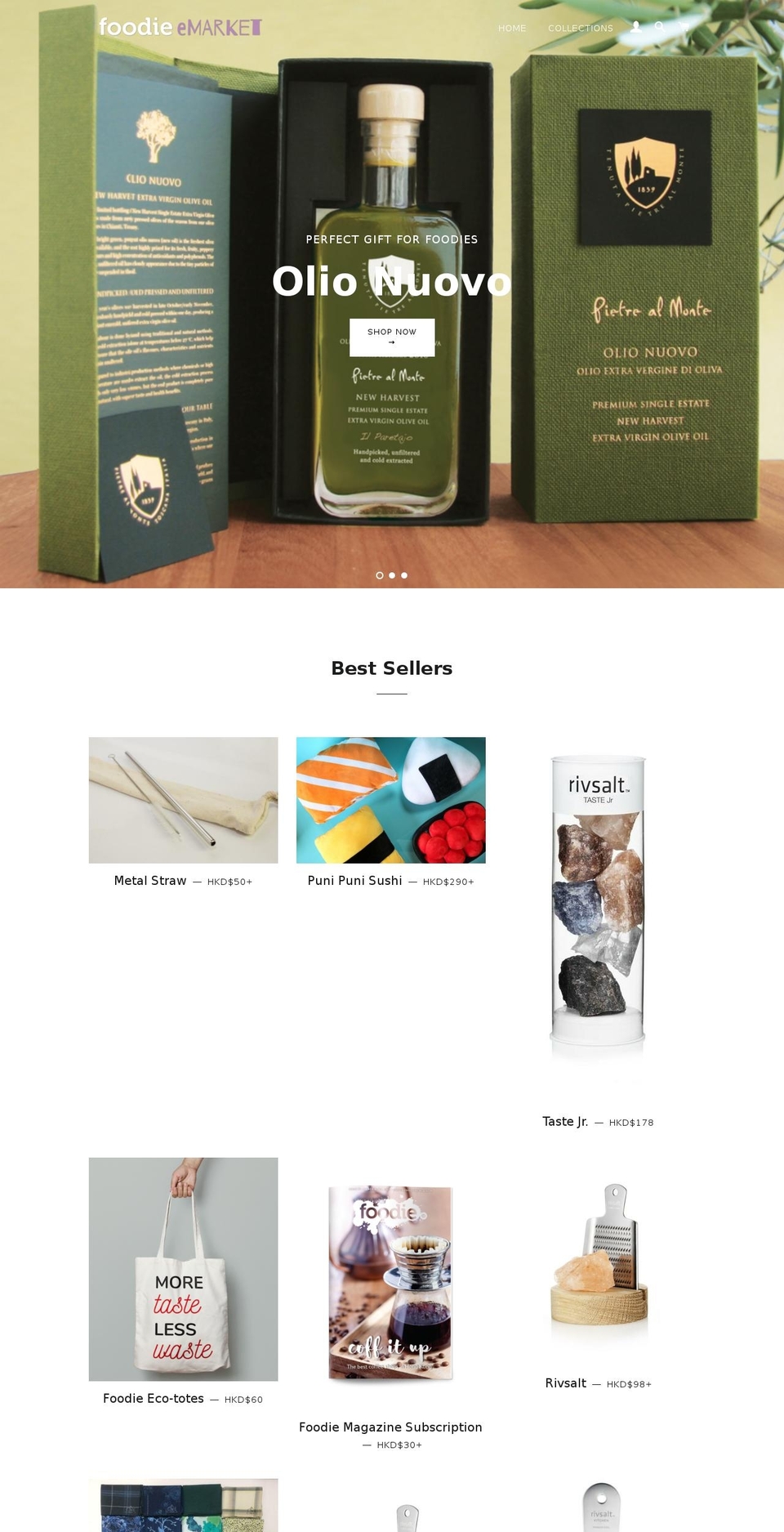 afoodiemarket.com — Shopify storefront screenshot