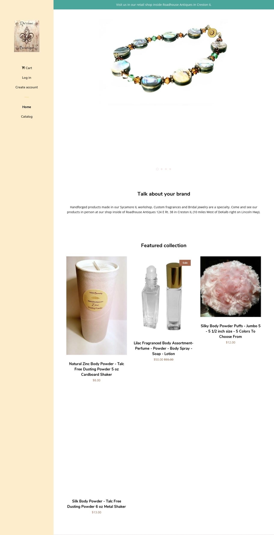 africanblacksoaps.com — Shopify storefront screenshot