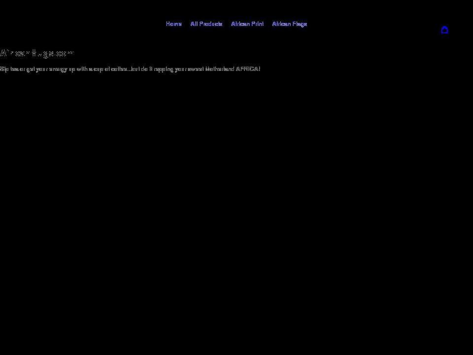 africanmugs.com shopify website screenshot