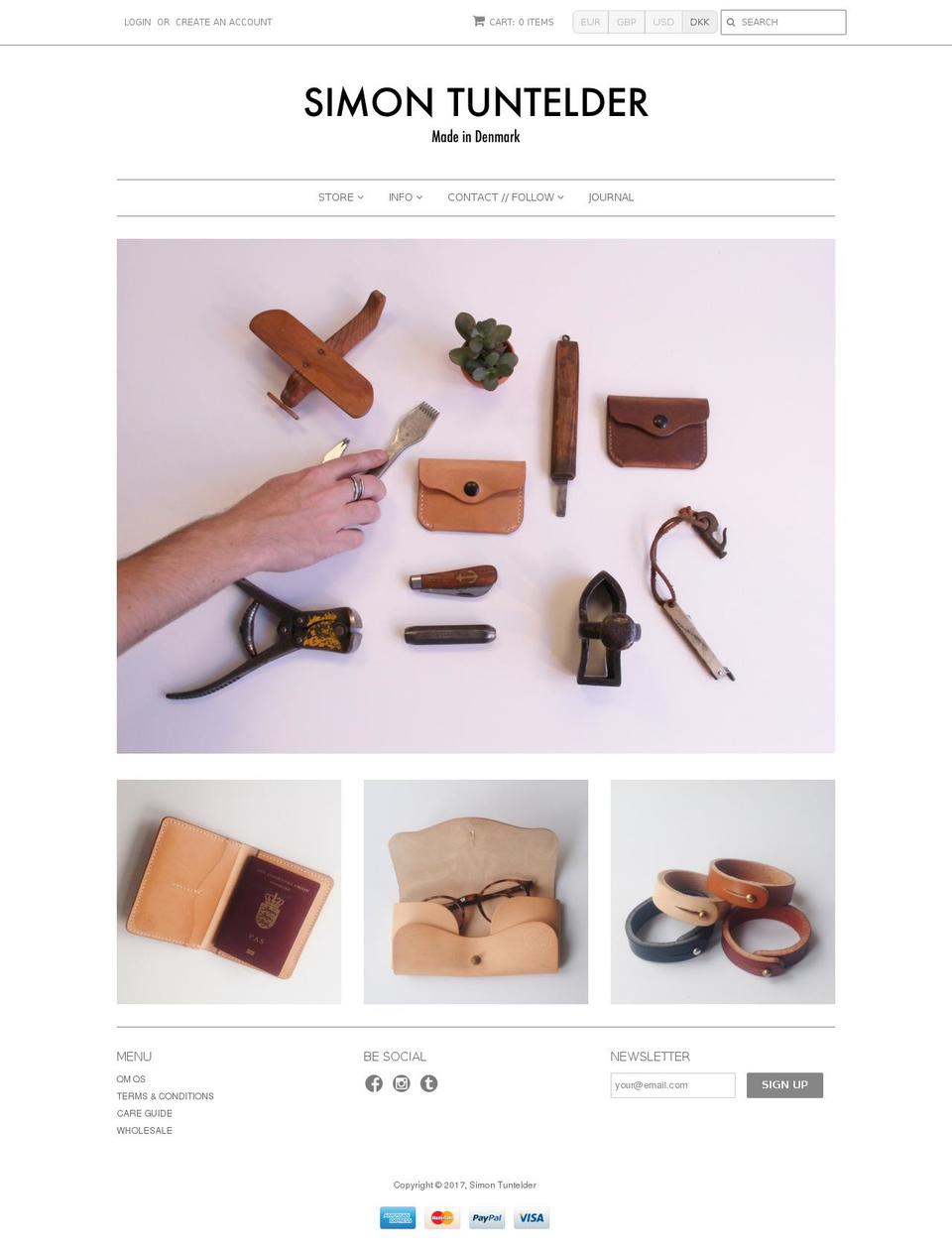 after-the-denim.com shopify website screenshot