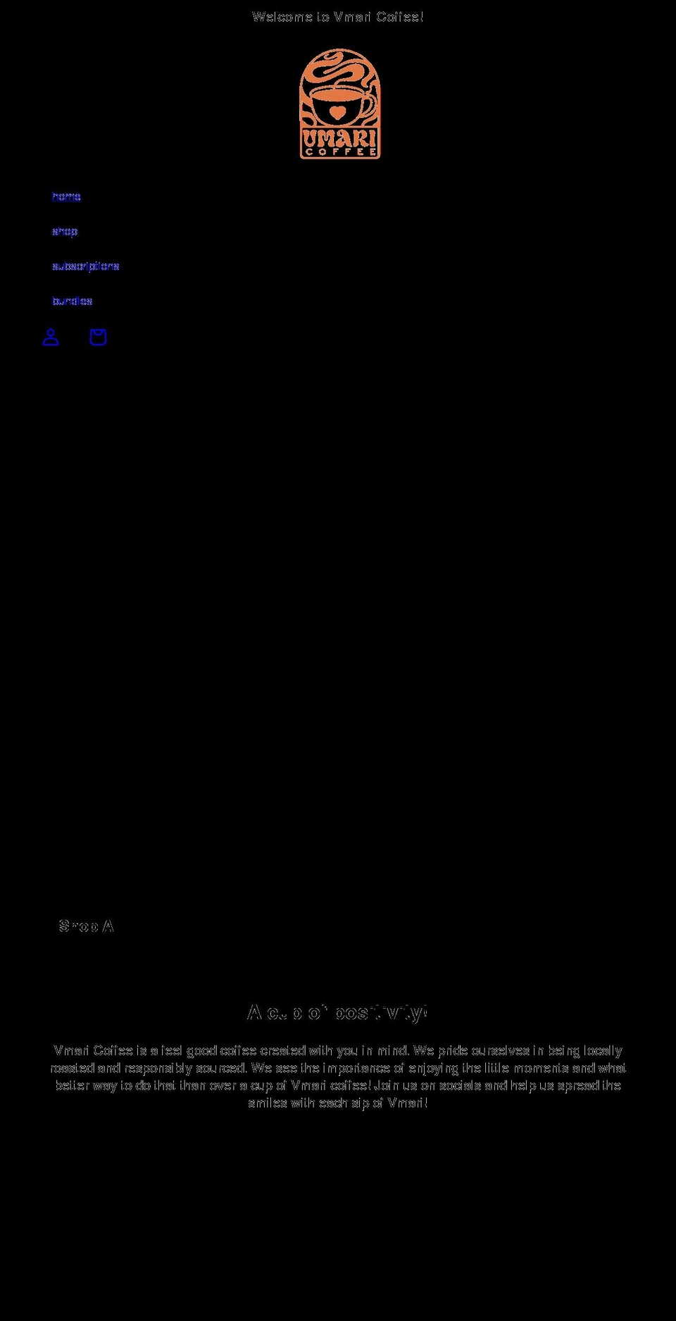 afterglowcoffeeco.com shopify website screenshot