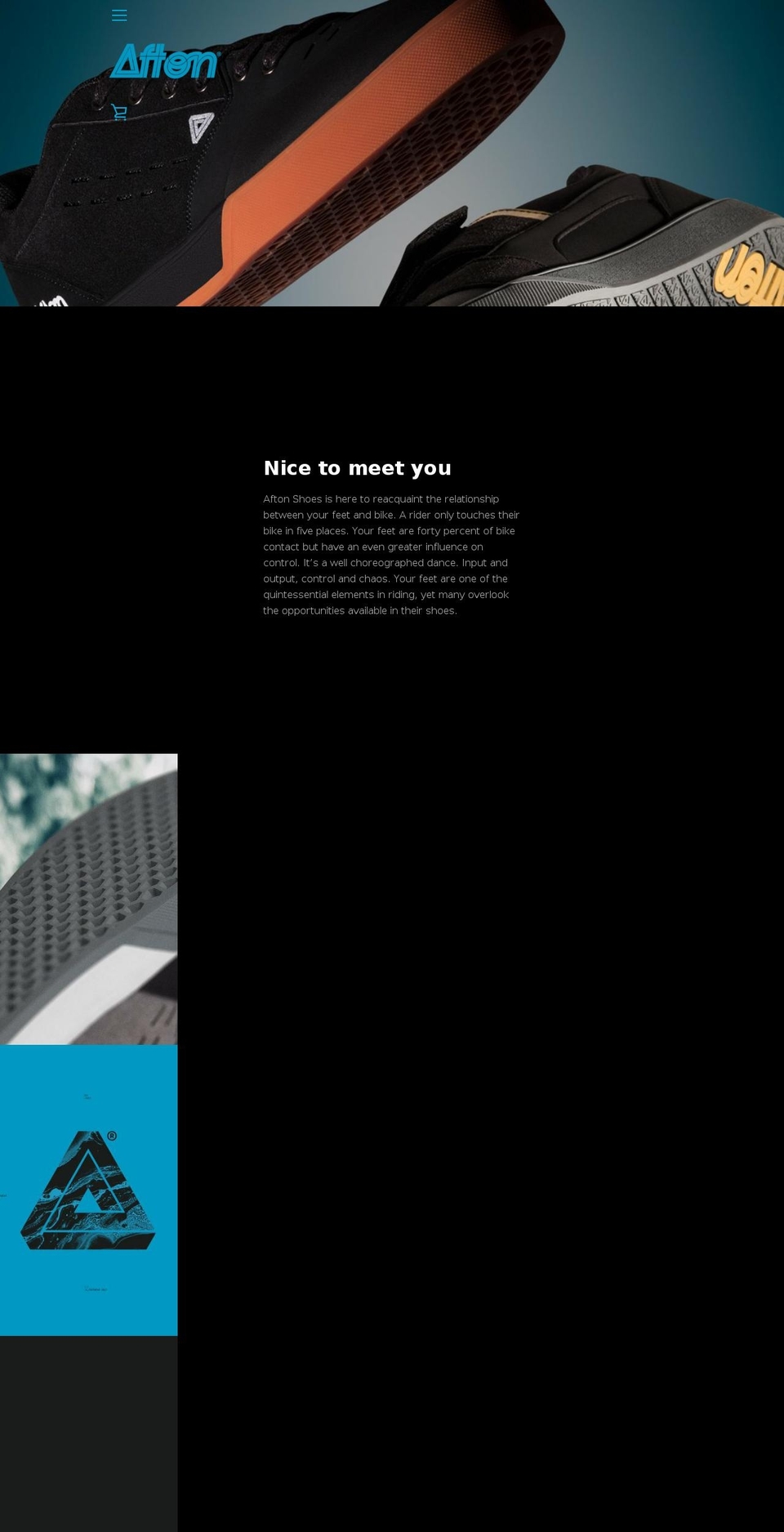 aftonshoes.com shopify website screenshot