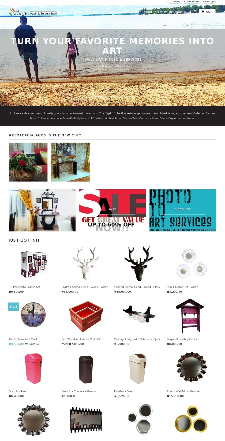 againandbargainstore.com shopify website screenshot