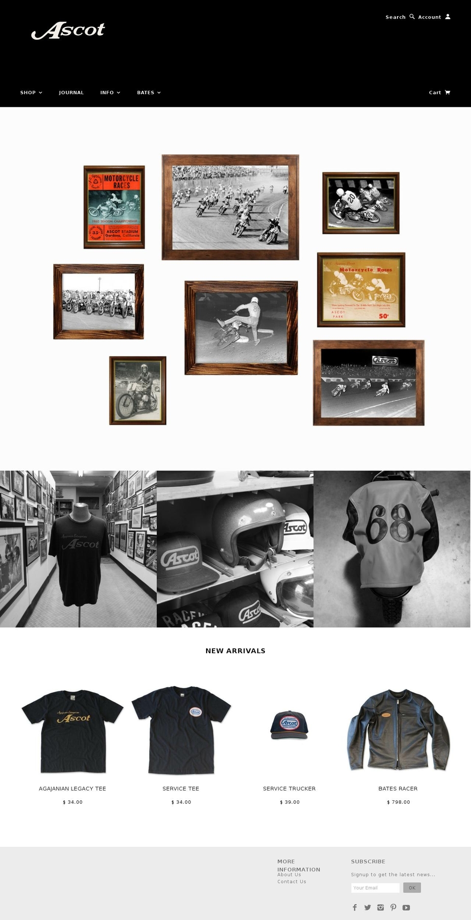 agajanianpromotions.com shopify website screenshot