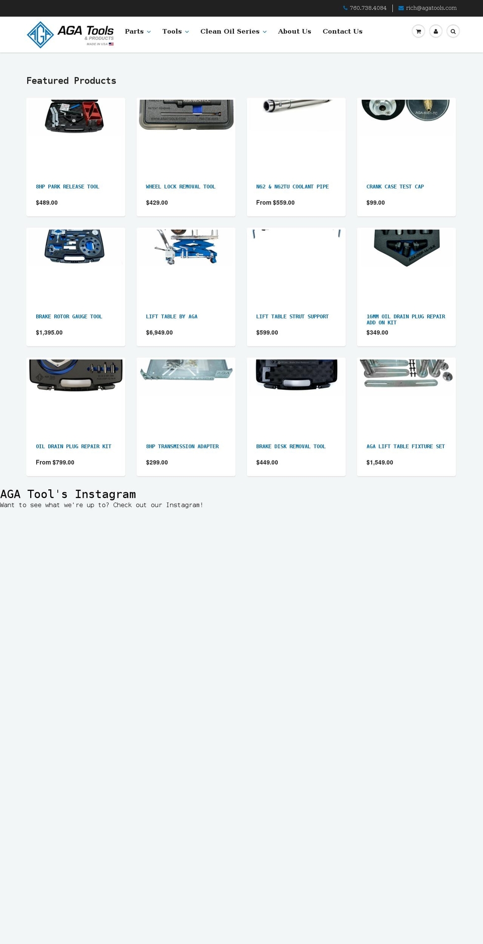 agatools.com shopify website screenshot