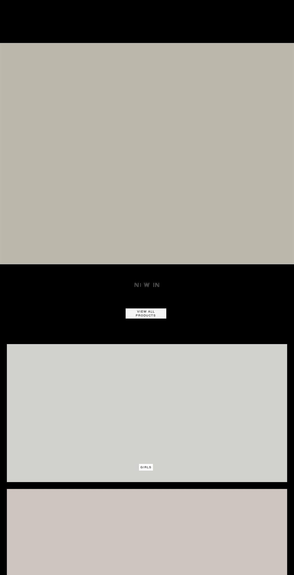 age-of-innocence.com shopify website screenshot