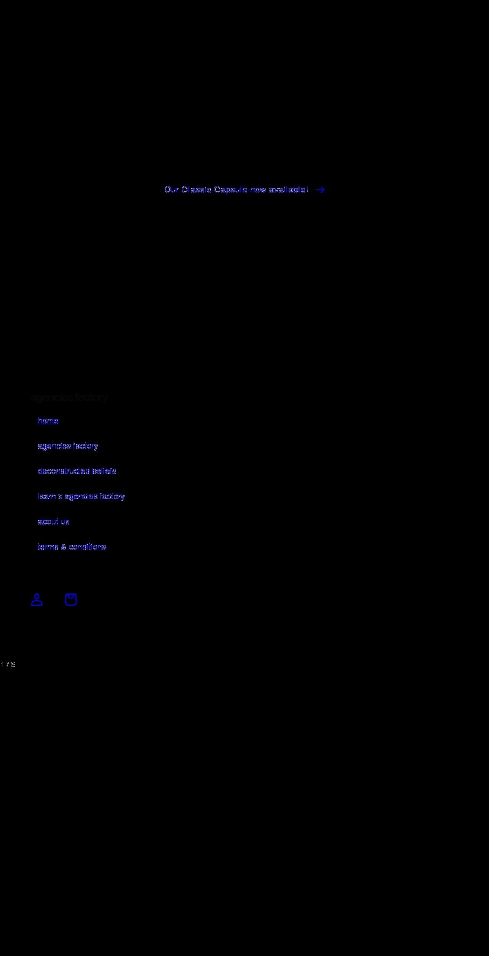agenciesfactory.com shopify website screenshot