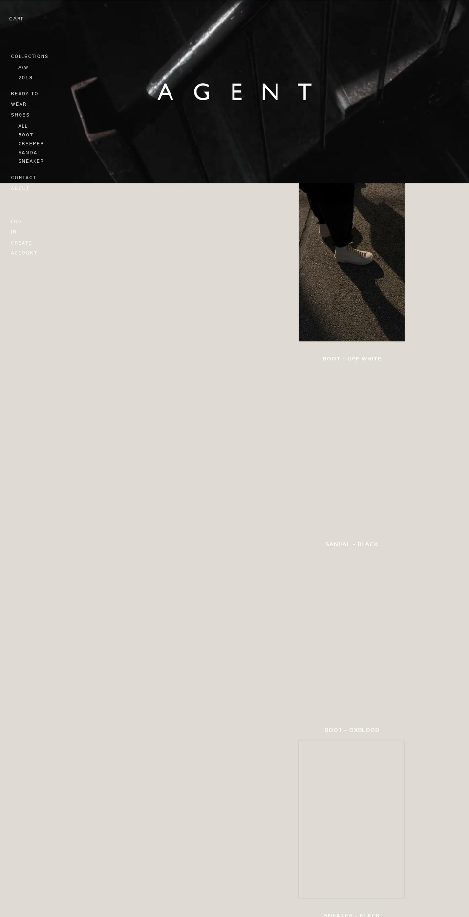 agentnewyork.com — Shopify storefront screenshot