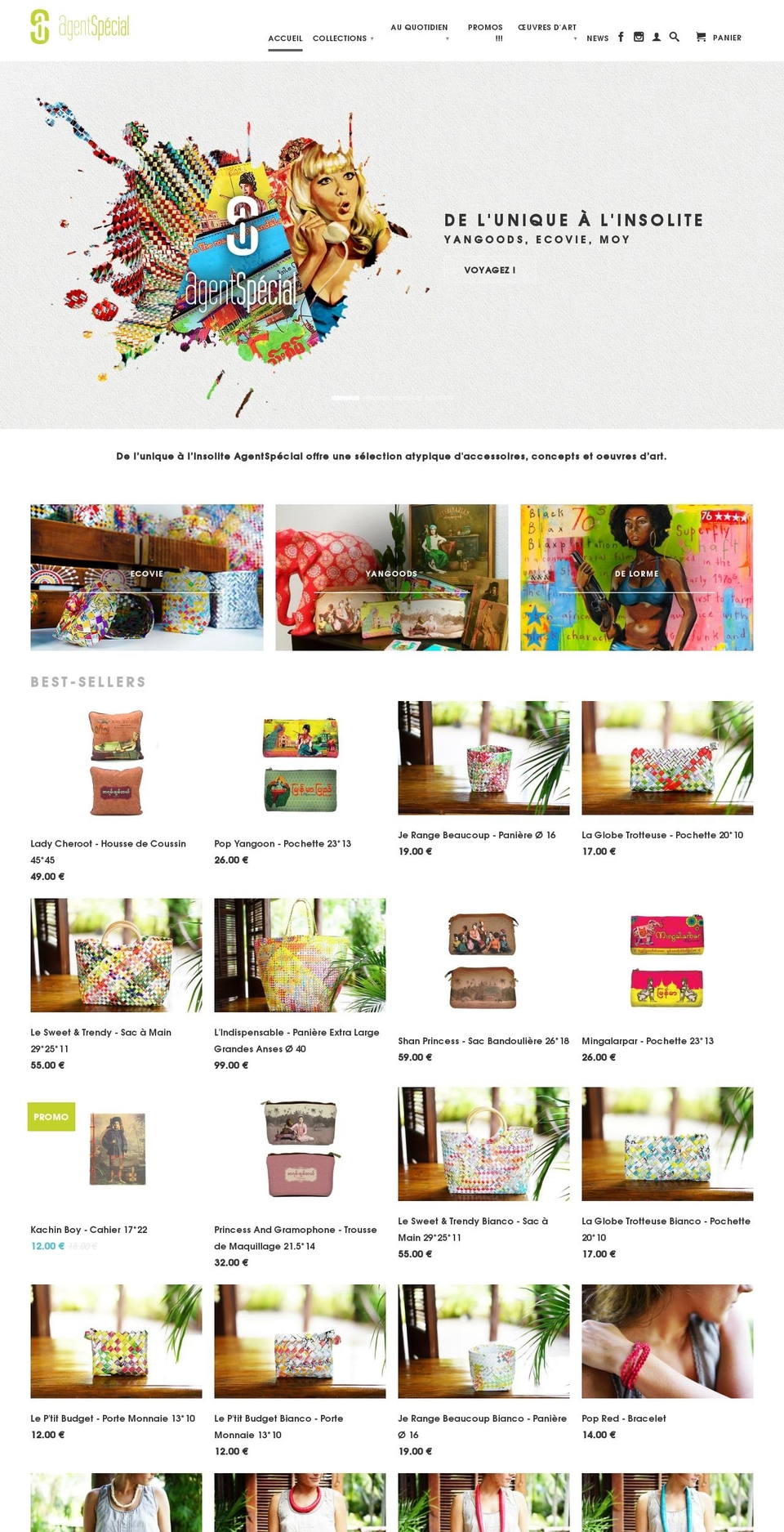 agentspecial.com shopify website screenshot