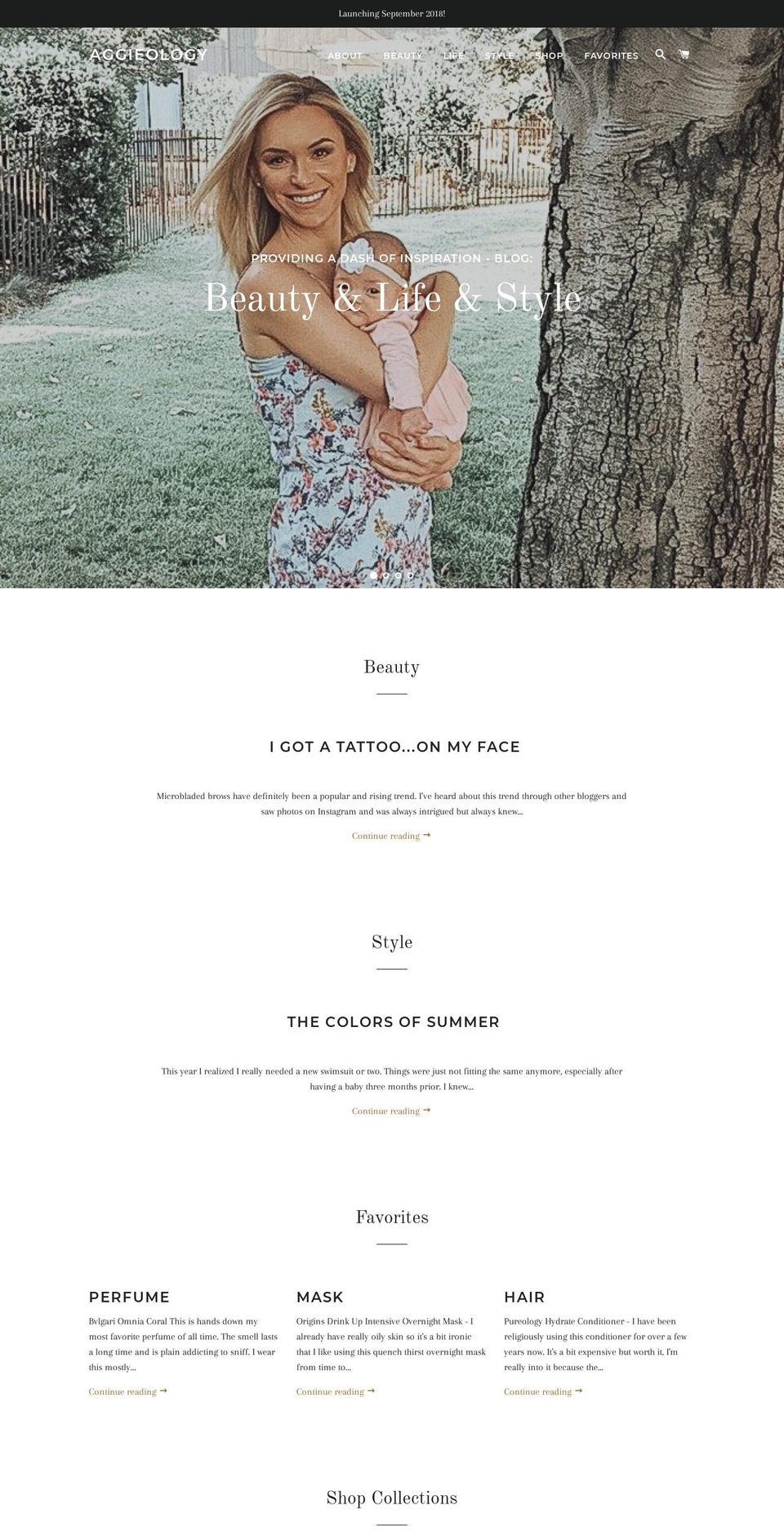 Brook Shopify theme site example aggiesastrology.com