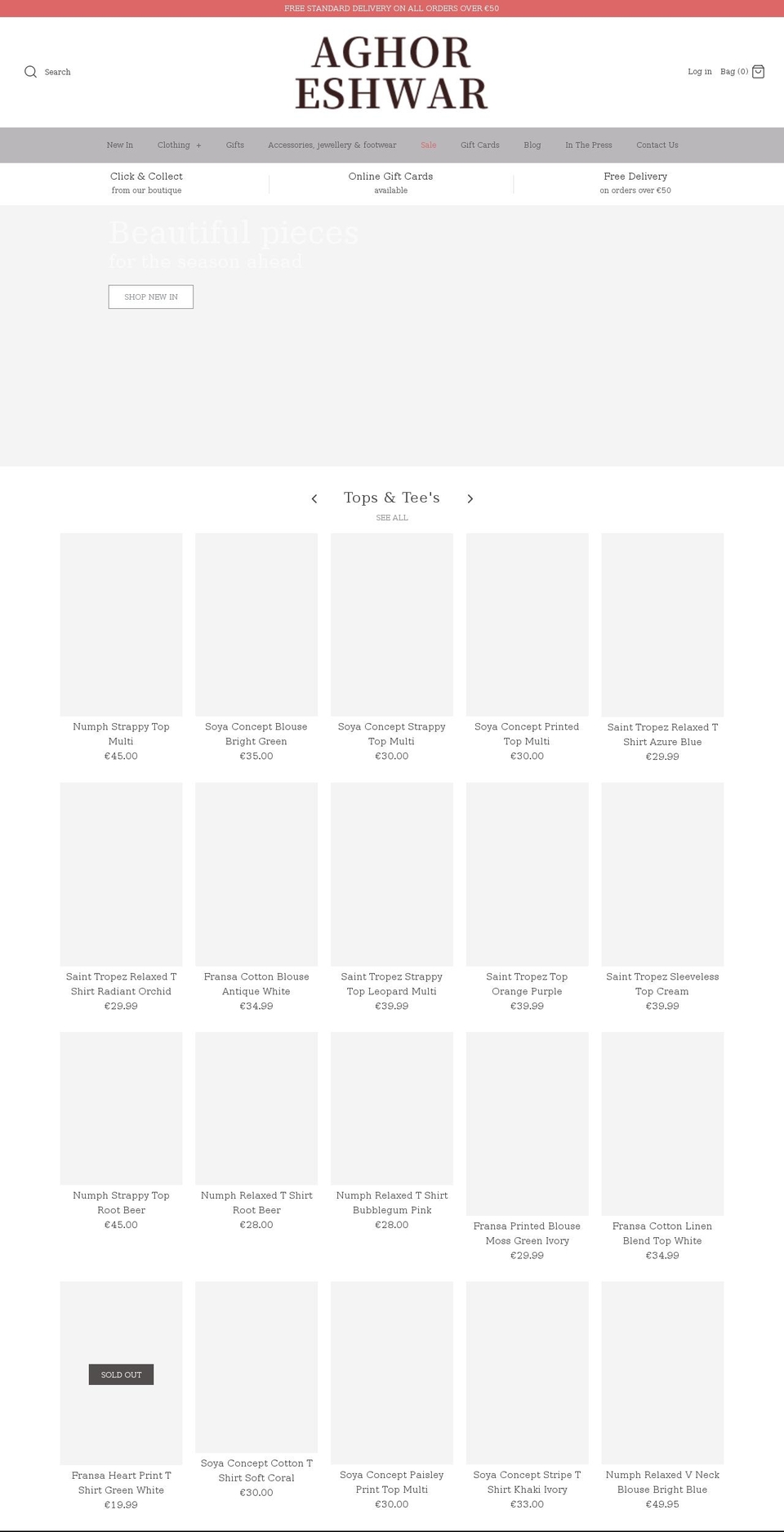 aghoreshwar.com shopify website screenshot
