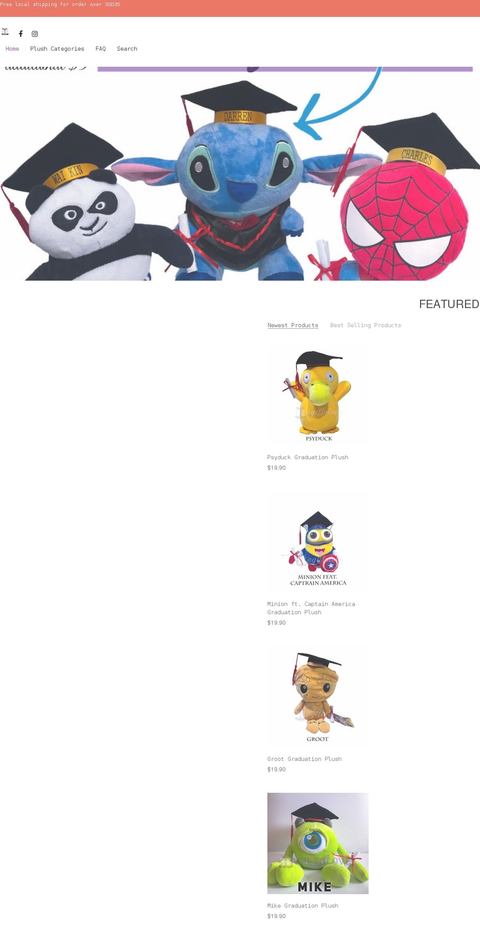 agiftolove.com — Shopify storefront screenshot
