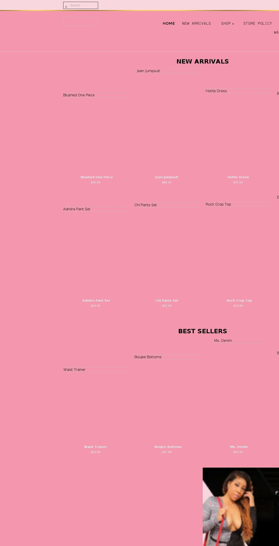 agirlsclosetboutique.com shopify website screenshot