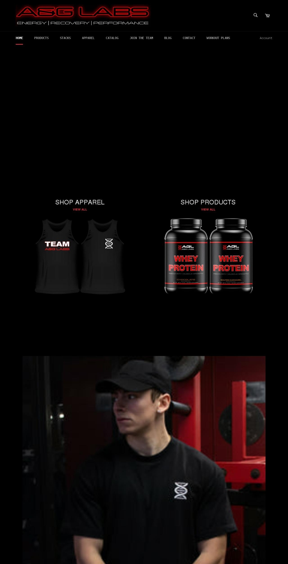 aglabs.org shopify website screenshot