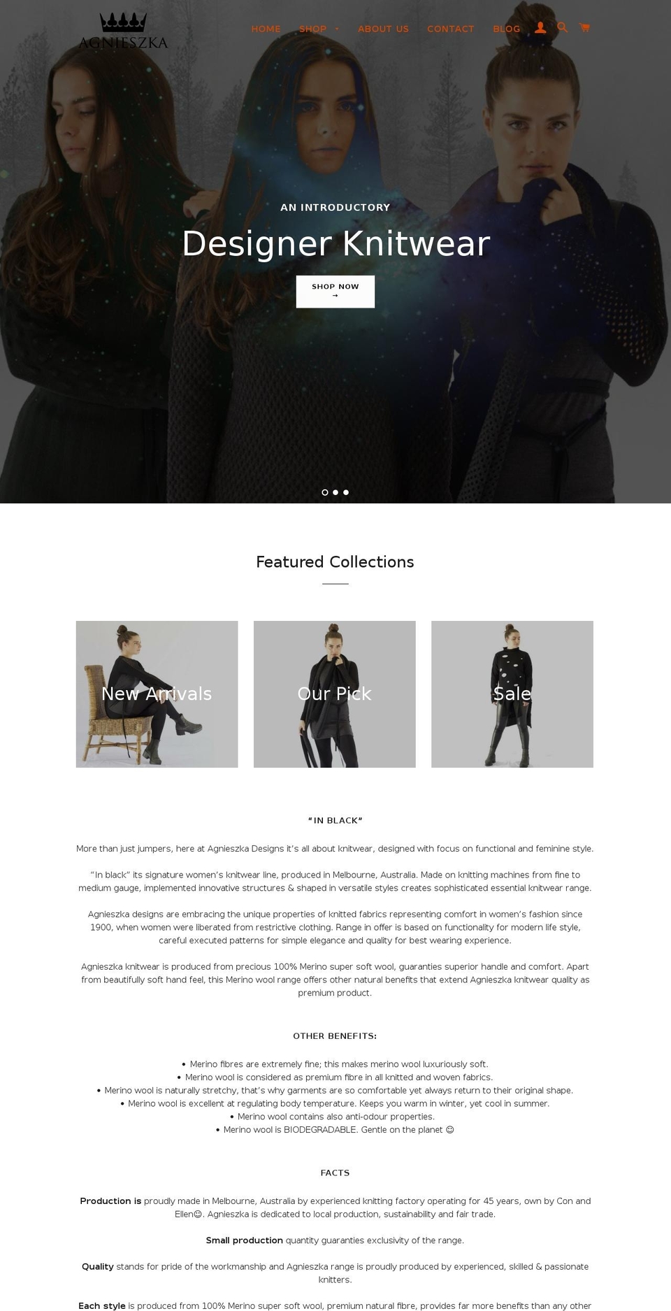 THF-DEV Shopify theme site example agnieszka-designs.com.au