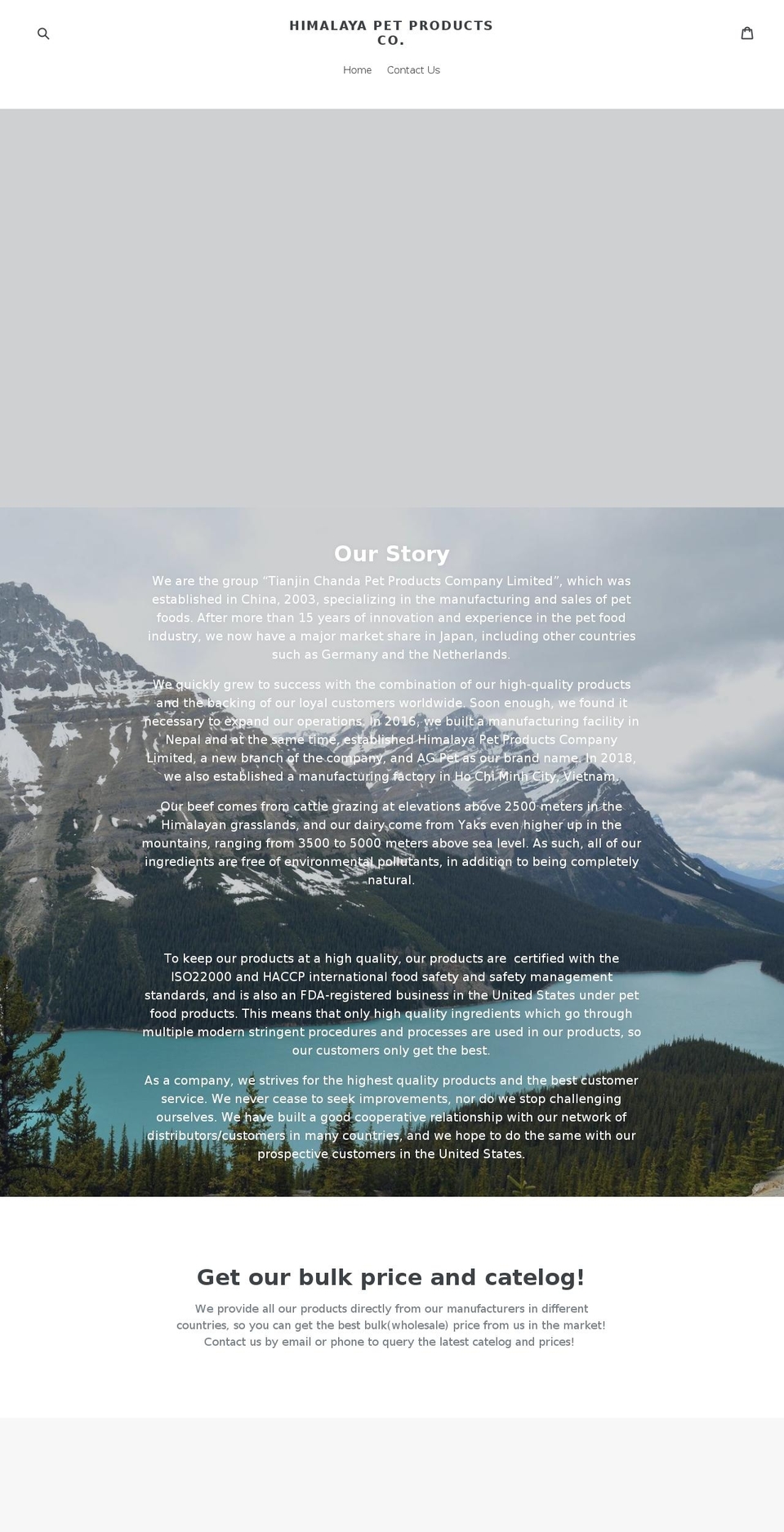agpets.com — Shopify storefront screenshot
